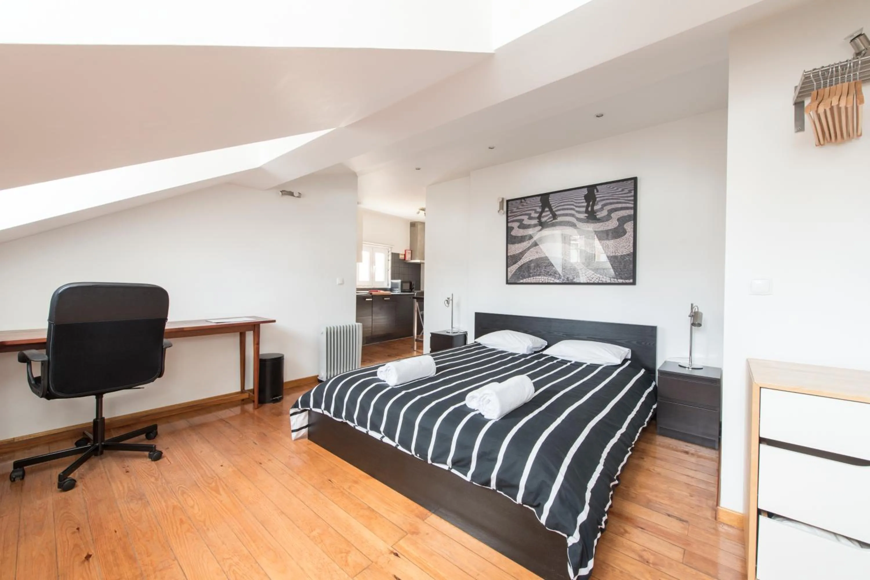 Decorative detail, Bed in Cozy apartment in Bairro Alto