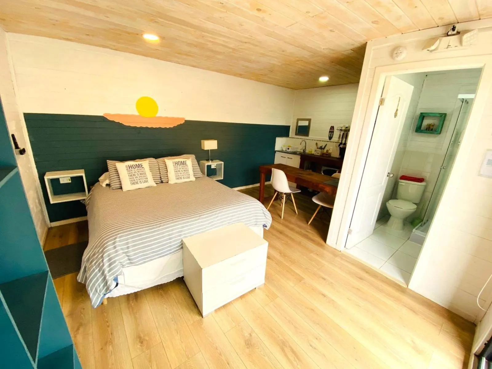 Bed in Pichilemu Apart Hotel