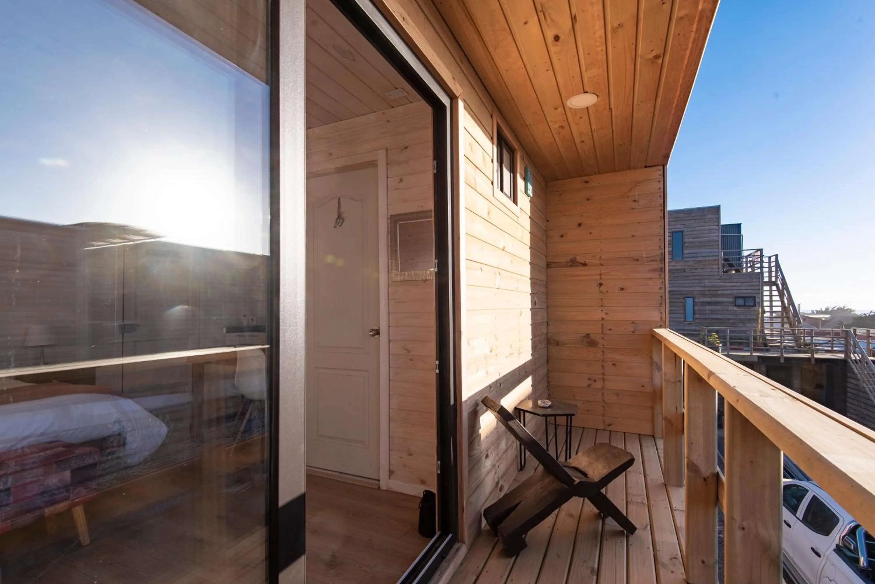 Balcony/Terrace in Pichilemu Apart Hotel