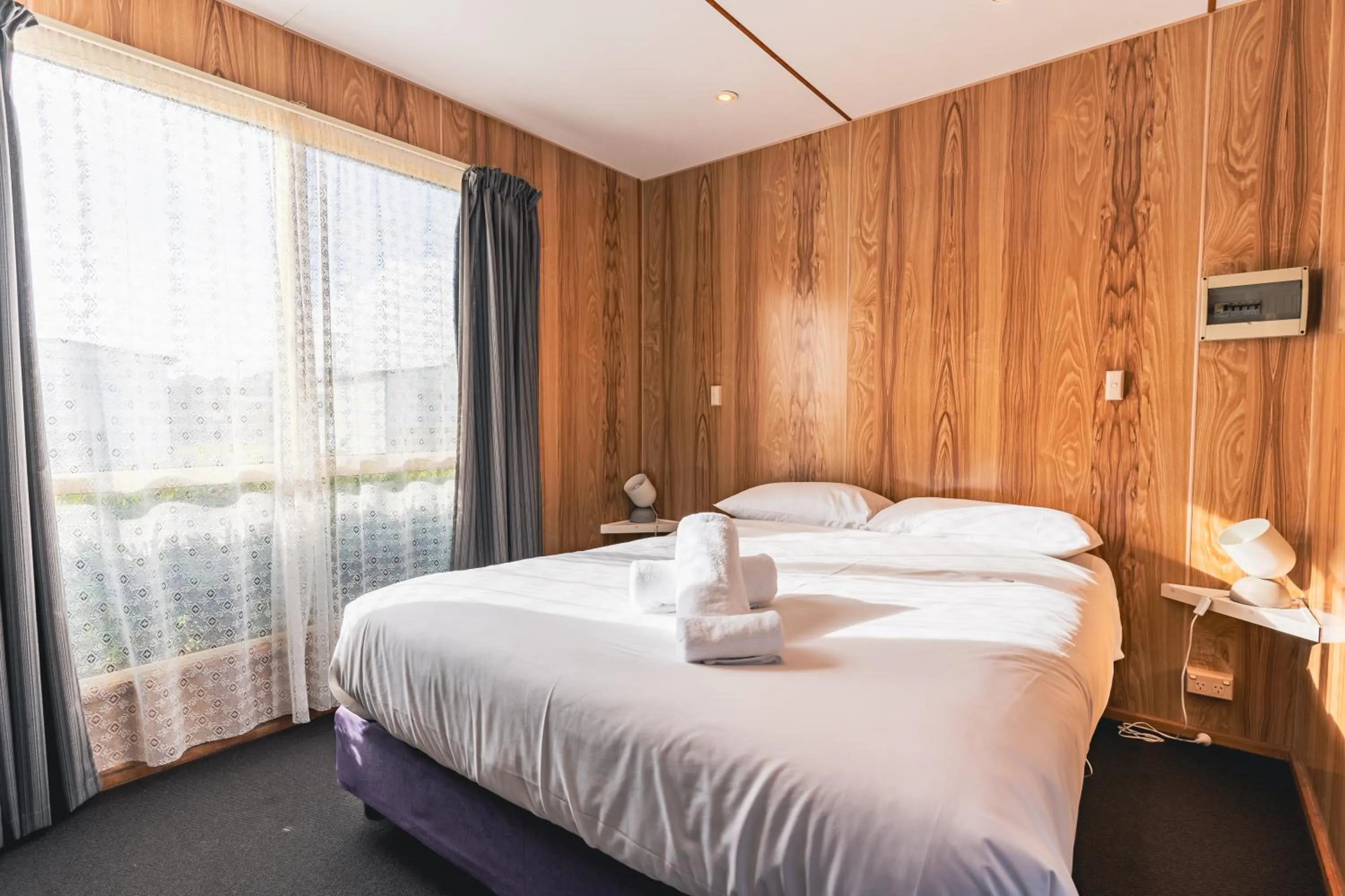 Bed in BIG4 Tassie Getaway Park Stanley