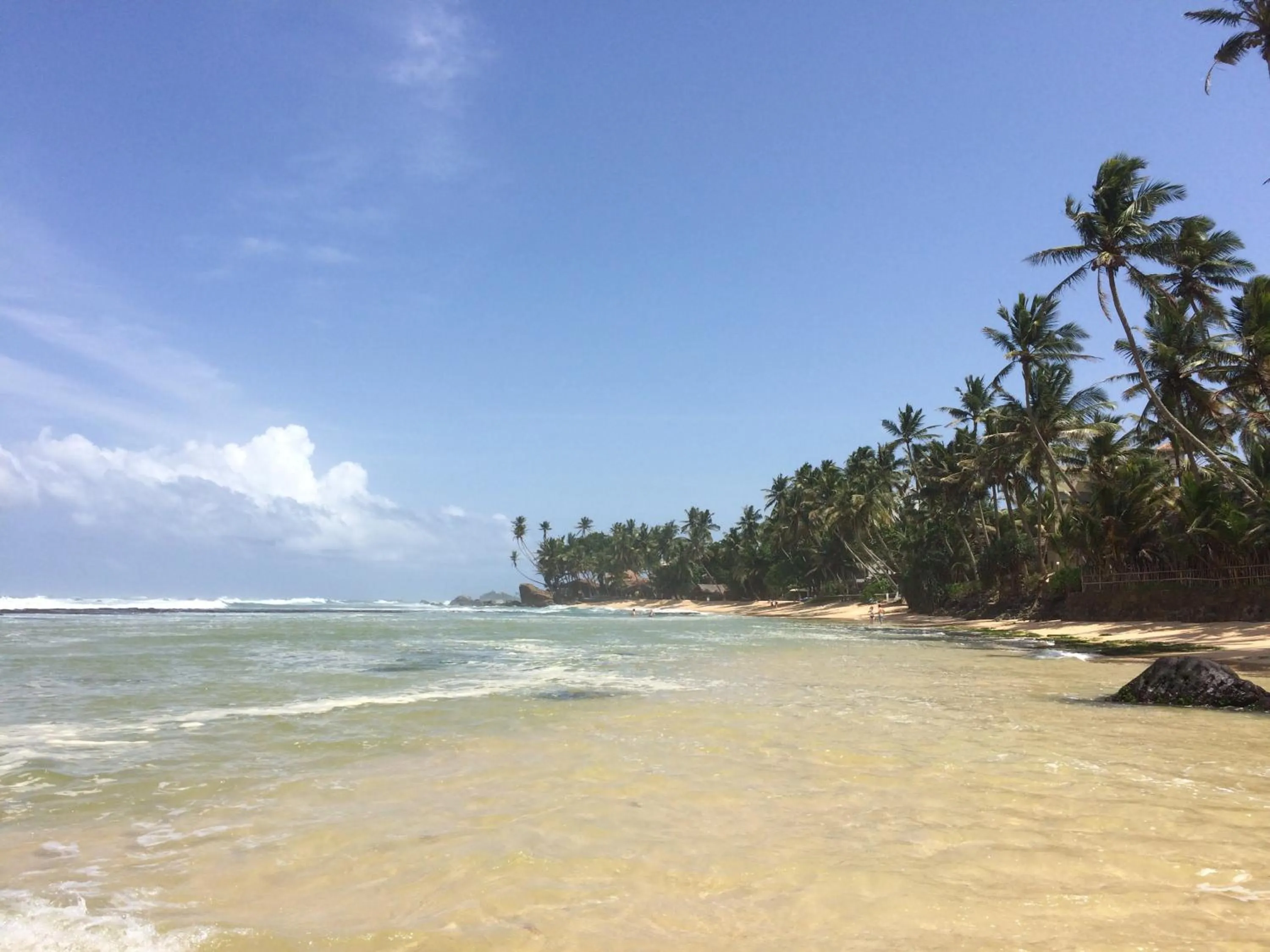 Beach in Villa Kaetana Lanka Unawatuna