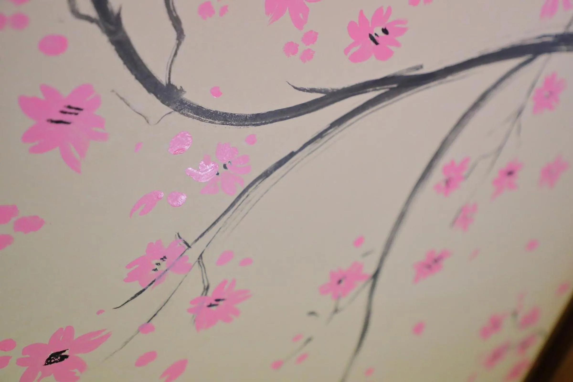 Decorative detail in Oyado Shogoin