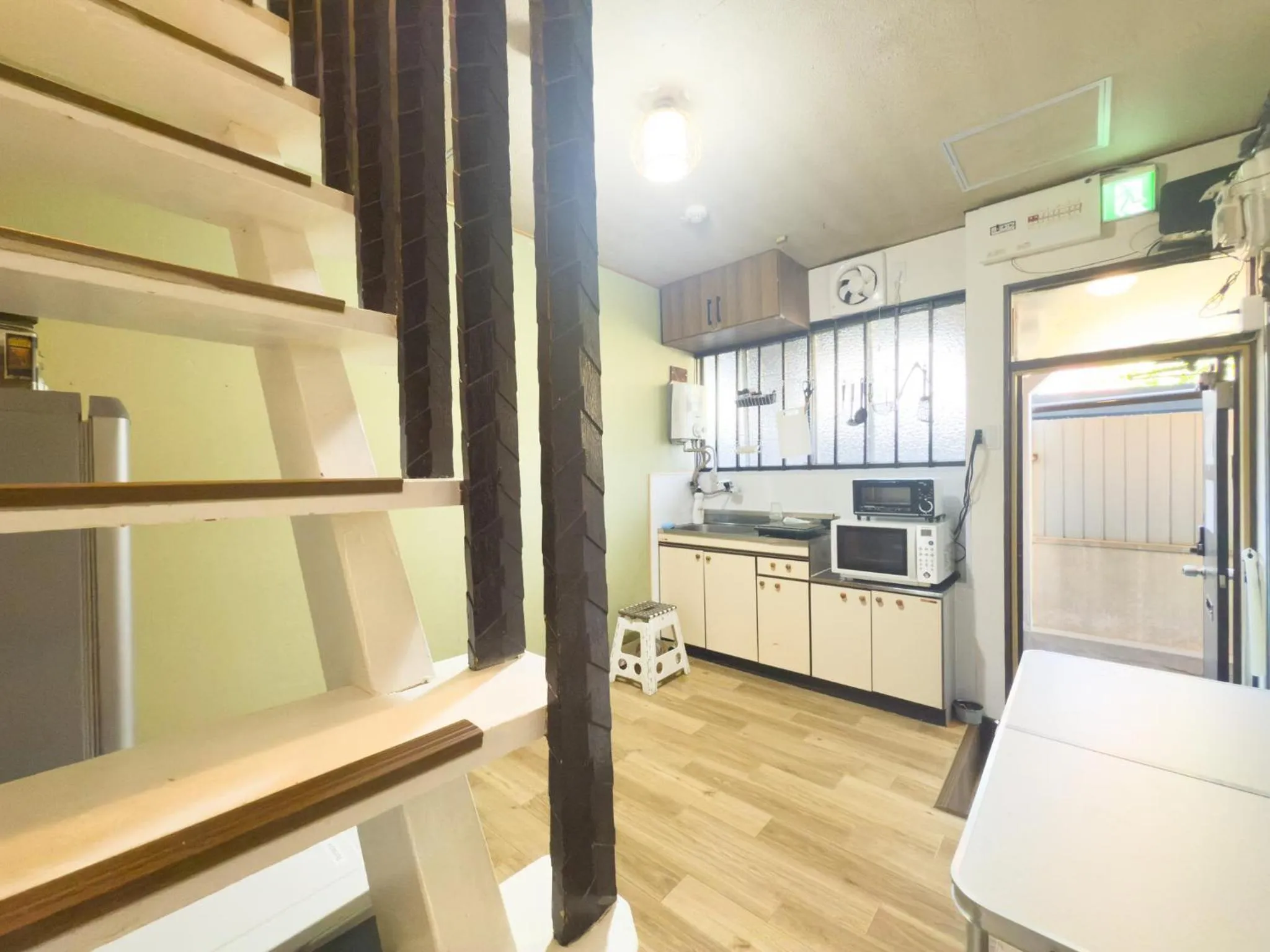 kitchen, Bed in Oyado Shogoin