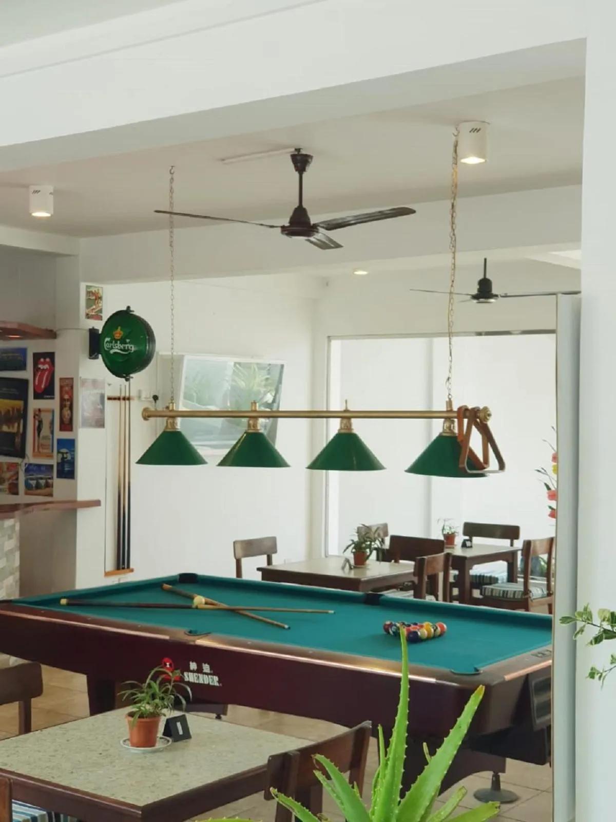 Communal lounge/ TV room in Hotel Blue Note