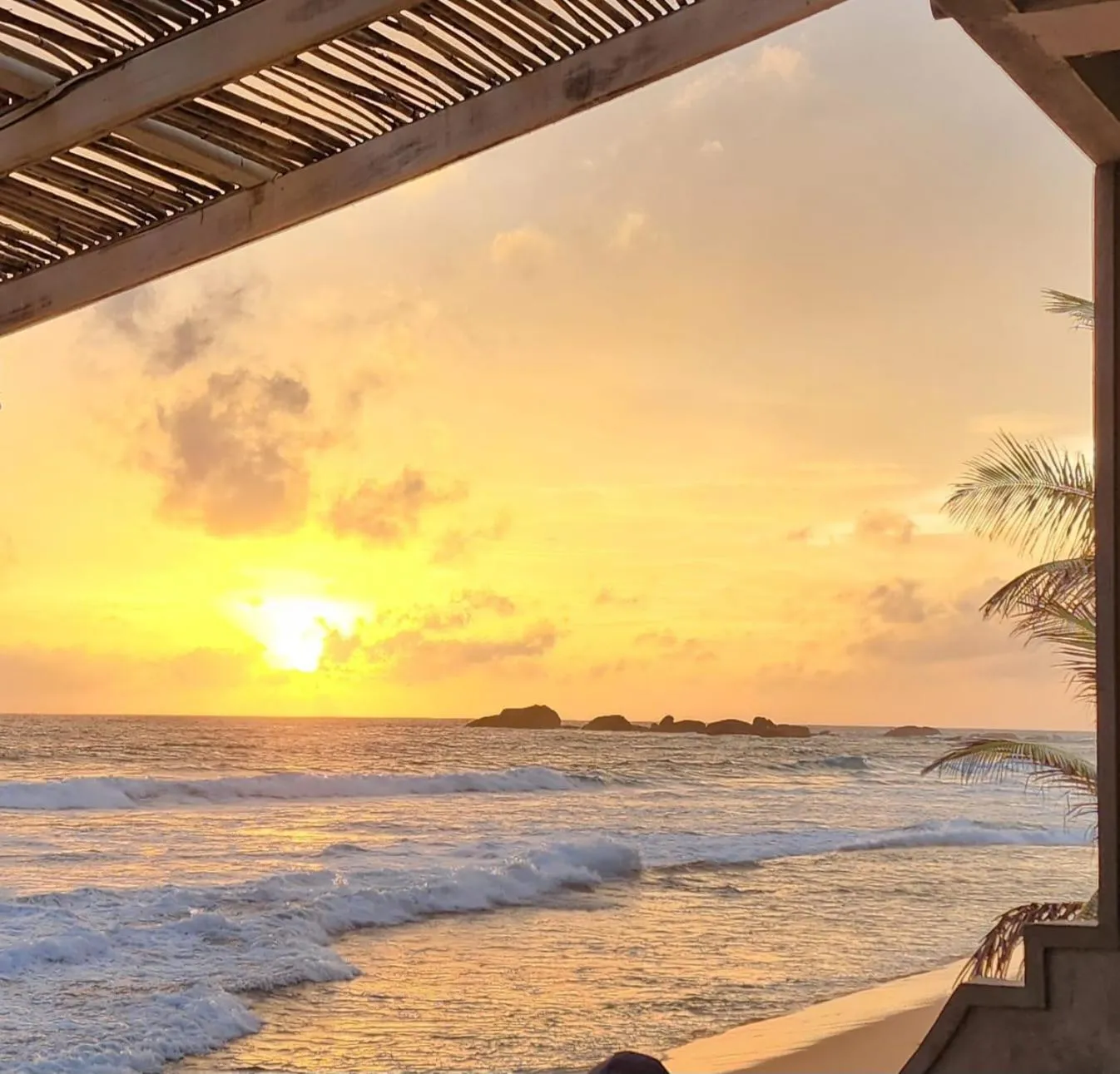 Sunset in Hotel Blue Note