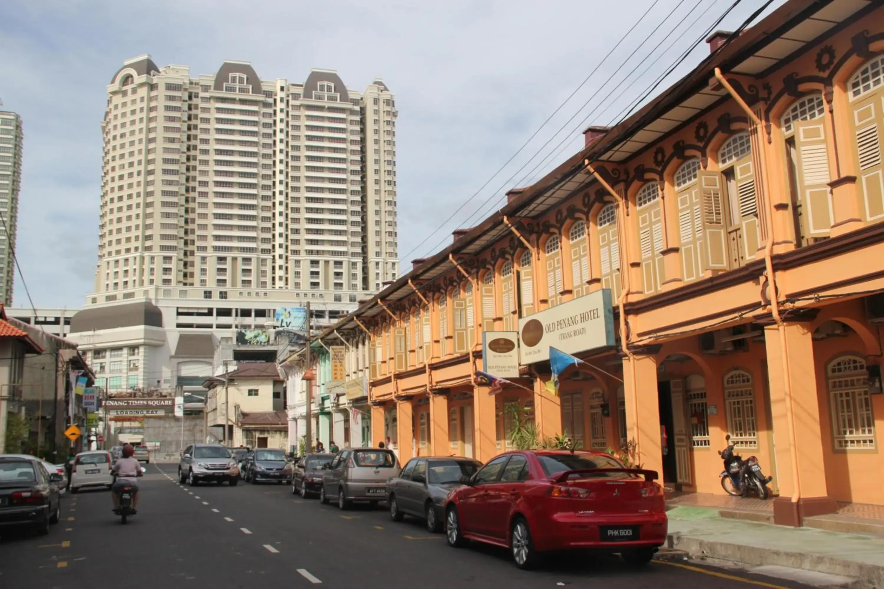 Facade/entrance in Old Penang Hotel - Trang Road Facade/entrance in Old Penang Hotel - Trang Road