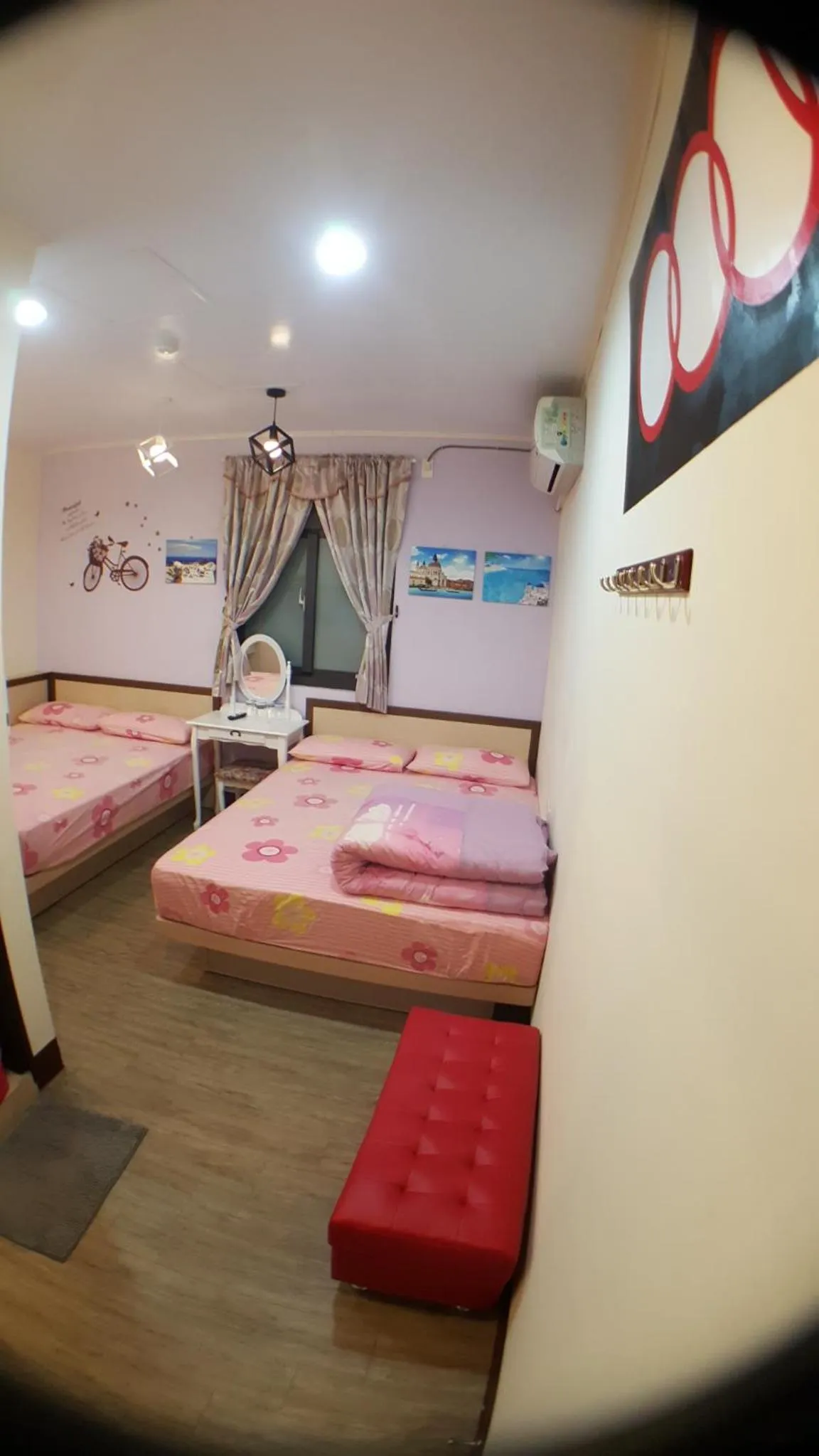 Bed in 龍園旅館Long Yuan Hotel