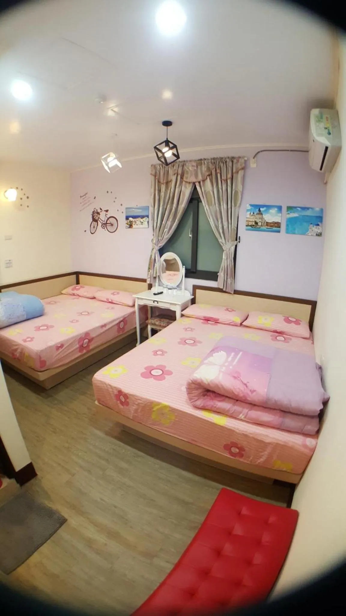 Bed in 龍園旅館Long Yuan Hotel