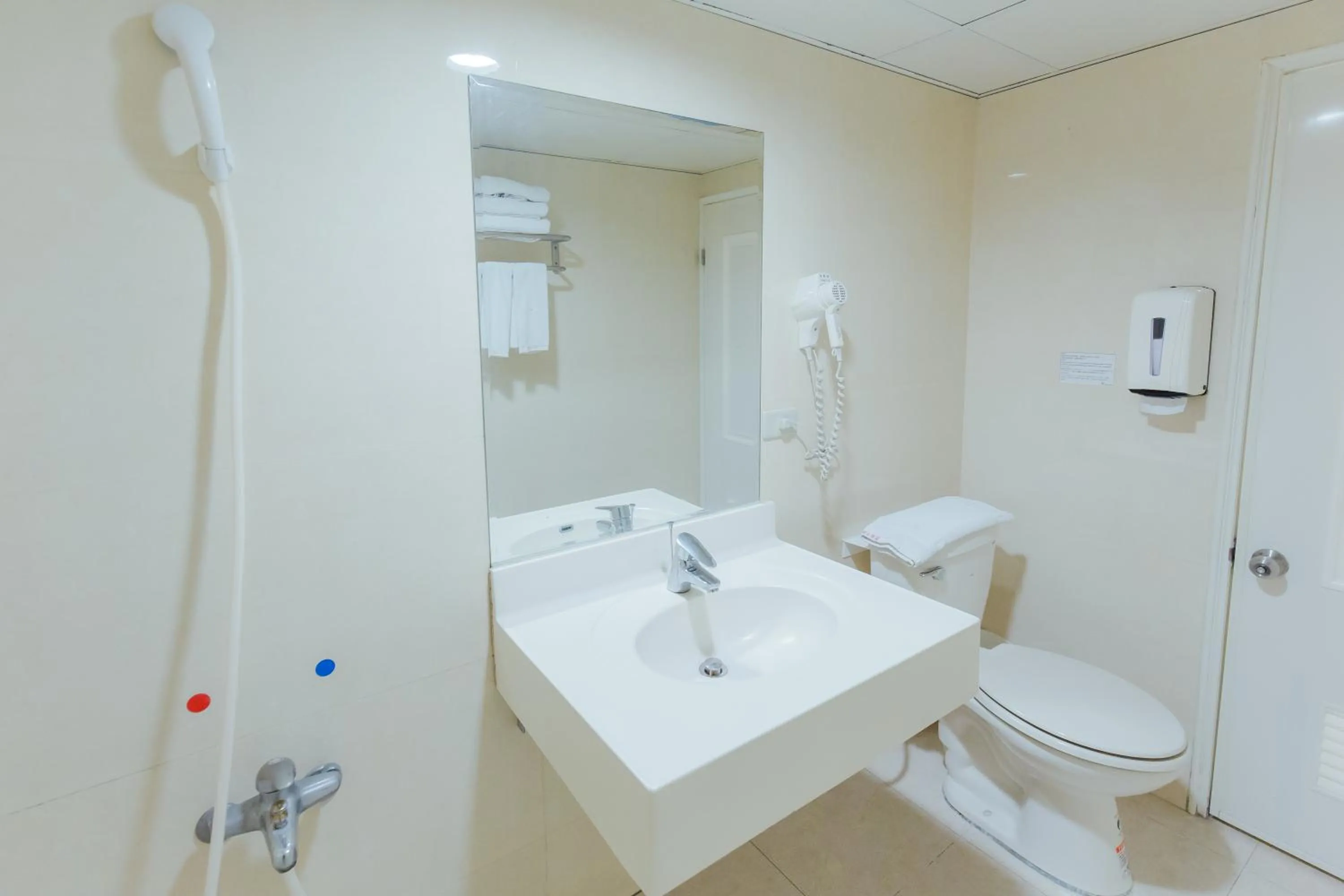 Bathroom in Apple Hotel