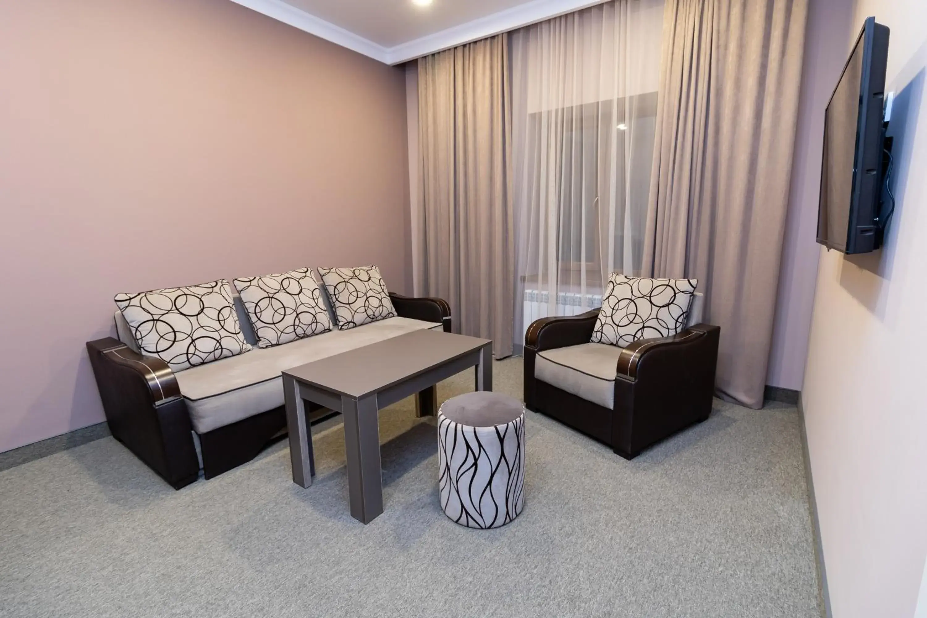 Living room in Aragats Hotel Living room in Aragats Hotel