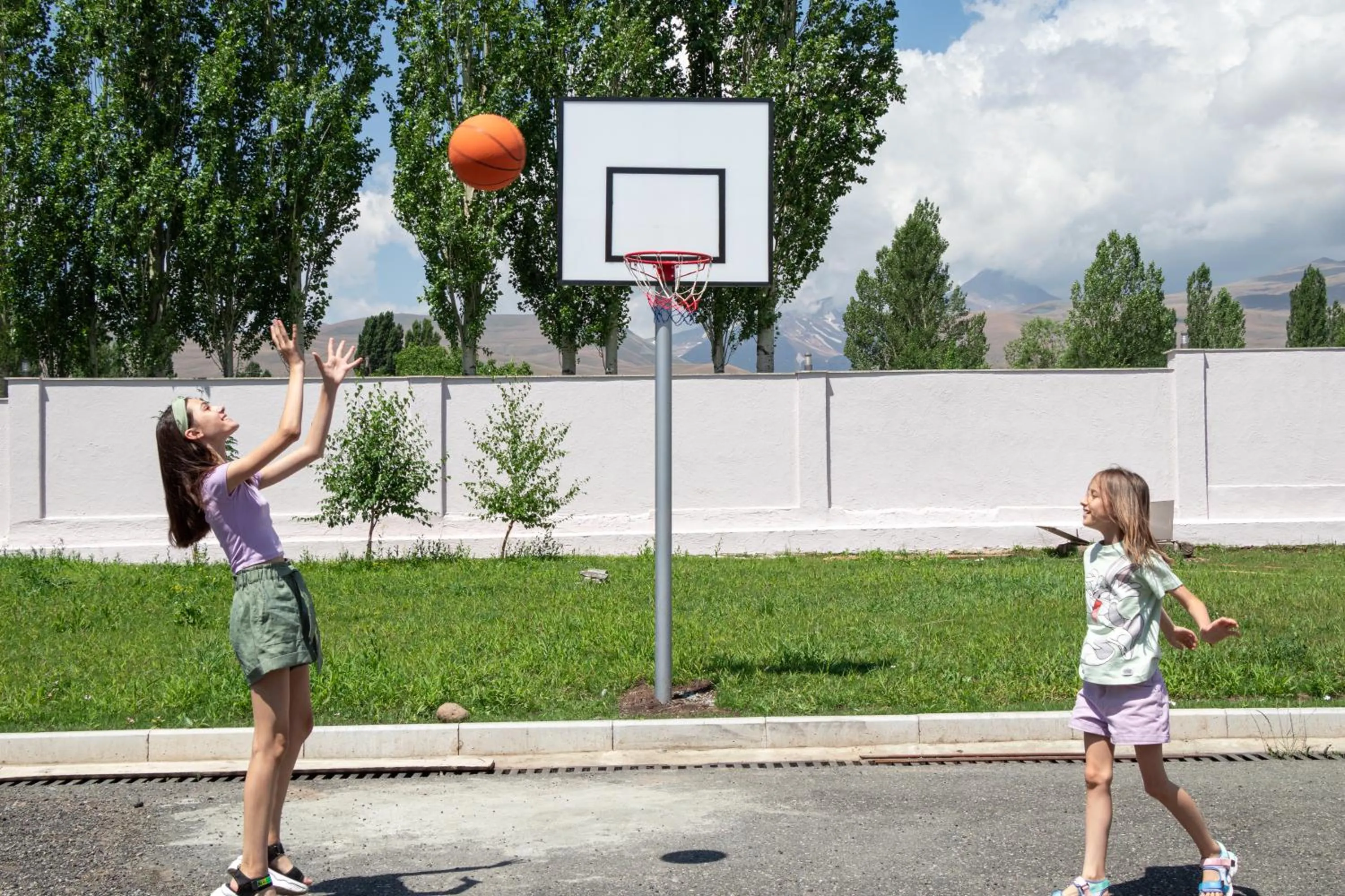 People in Aragats Hotel