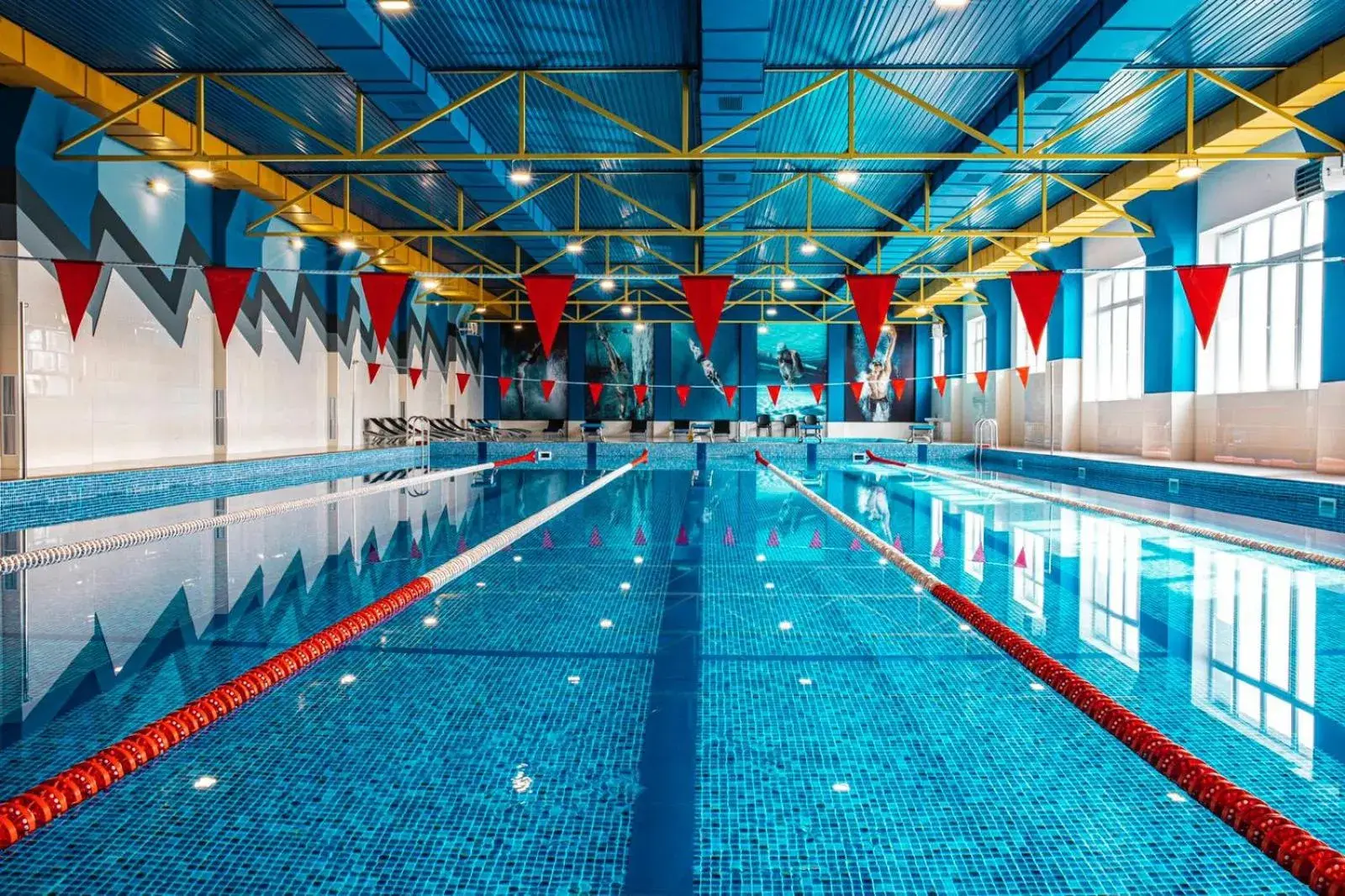 Swimming pool in Aragats Hotel Swimming pool in Aragats Hotel