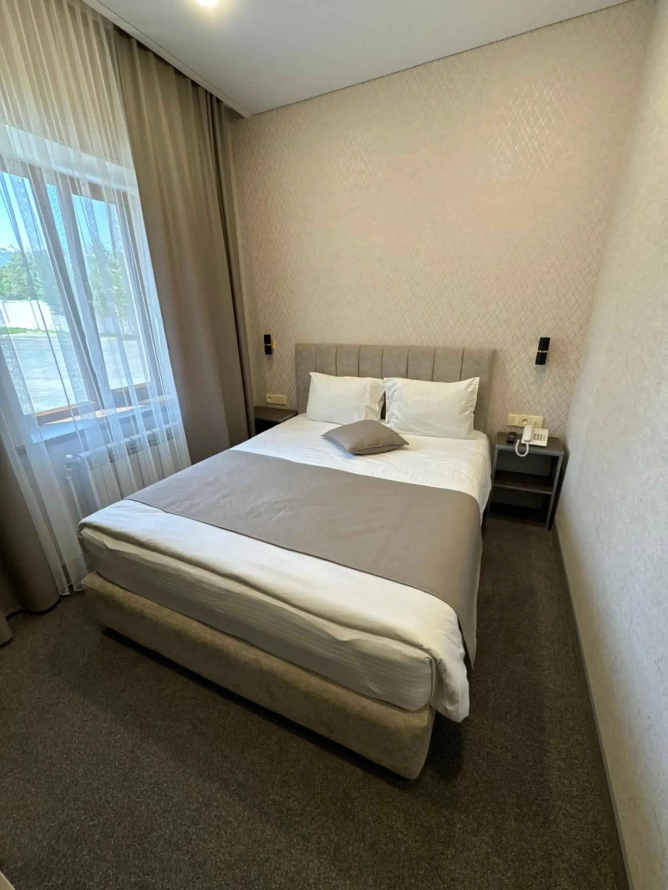 Bed in Aragats Hotel Bed in Aragats Hotel