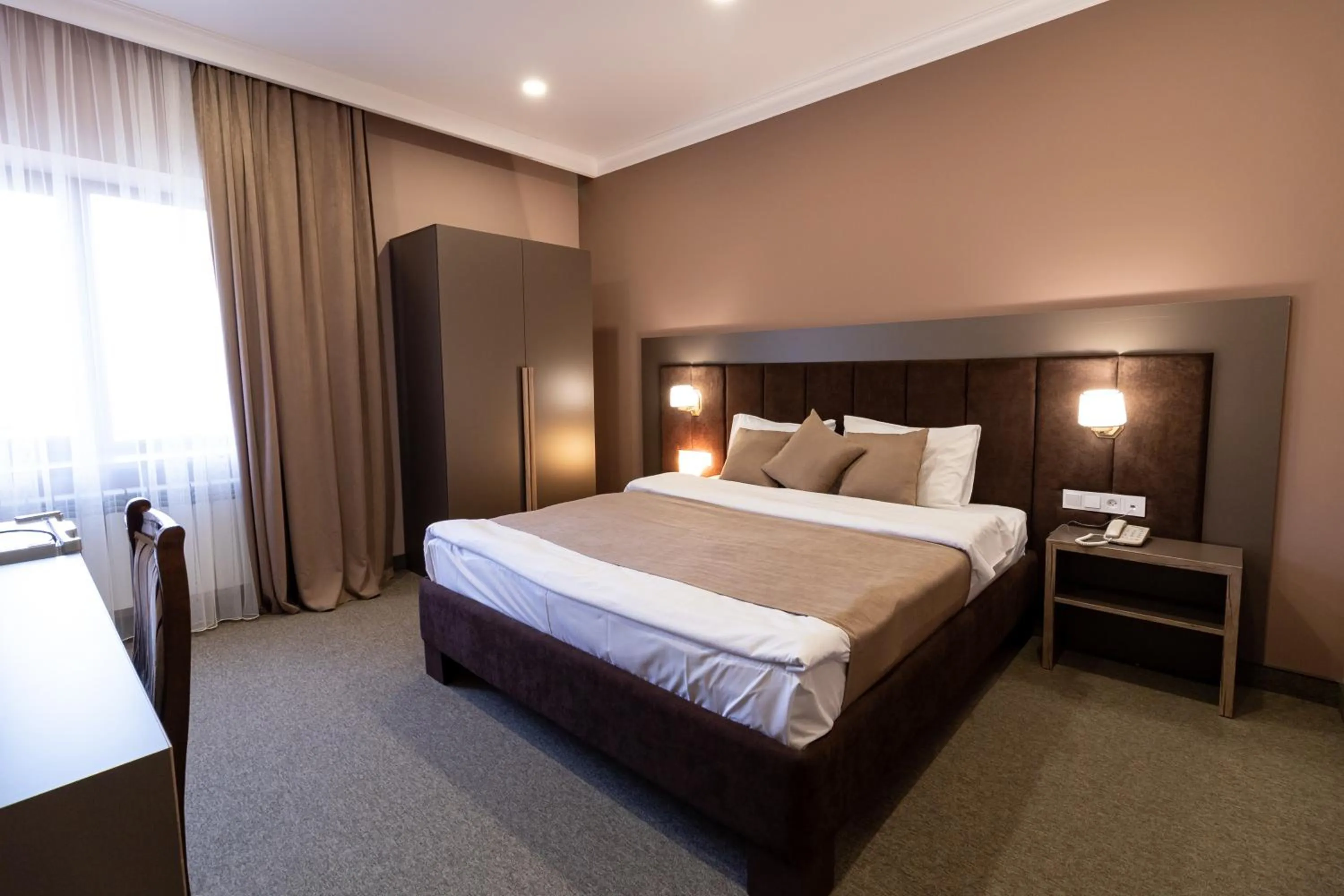 Bedroom, Bed in Aragats Hotel