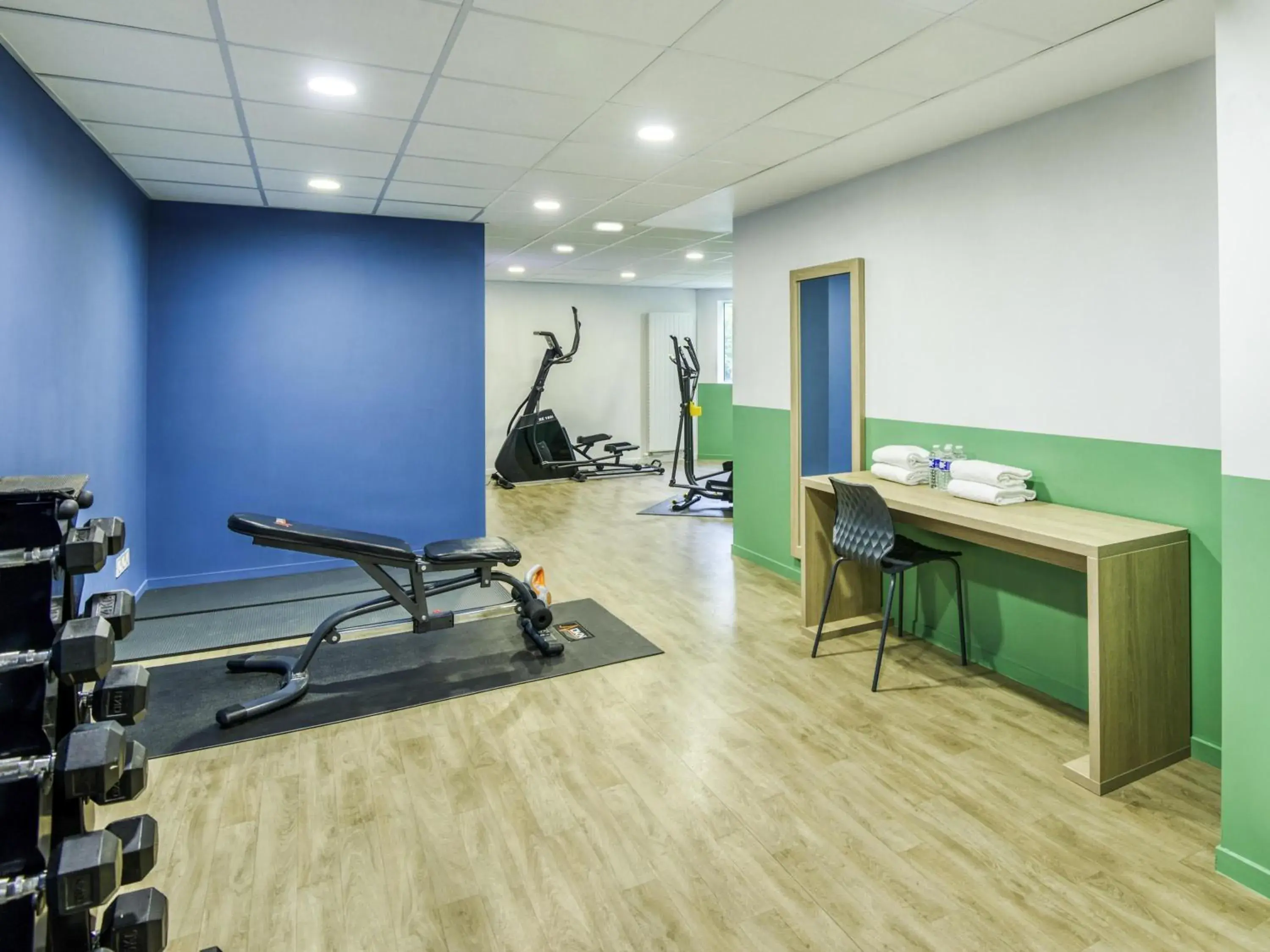 Fitness centre/facilities in Aparthotel Adagio Access Saint Nazaire Fitness centre/facilities in Aparthotel Adagio Access Saint Nazaire
