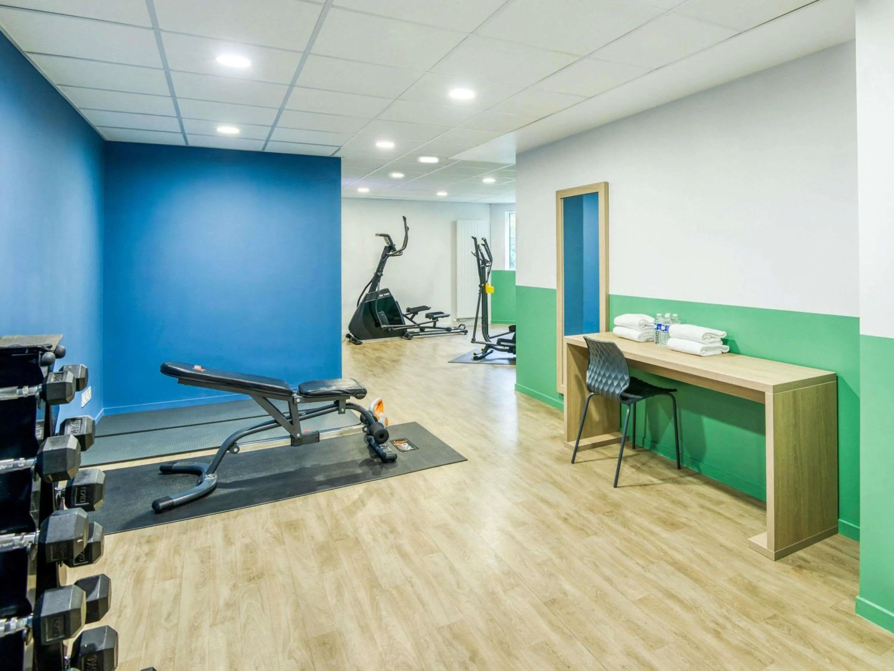 Fitness centre/facilities in Aparthotel Adagio Access Saint Nazaire