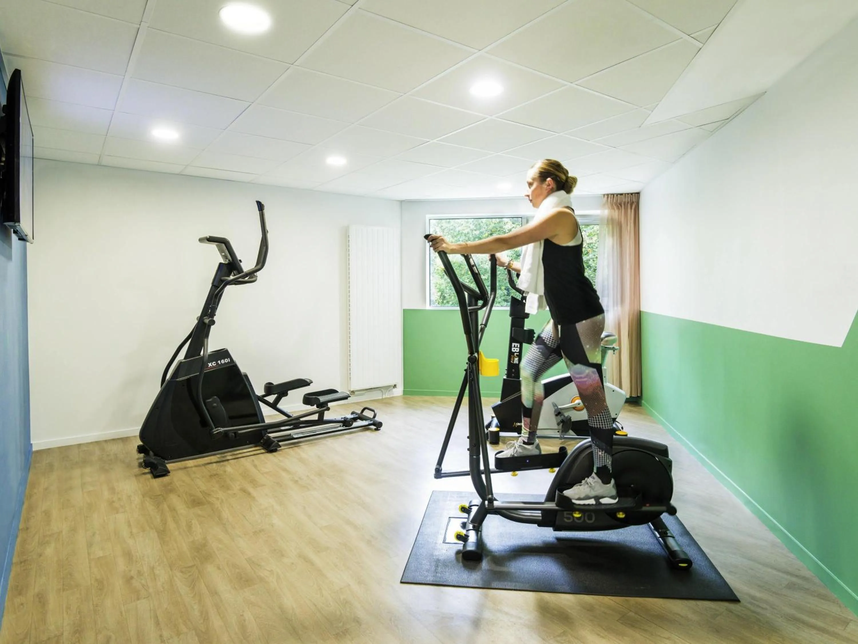 Fitness centre/facilities in Aparthotel Adagio Access Saint Nazaire