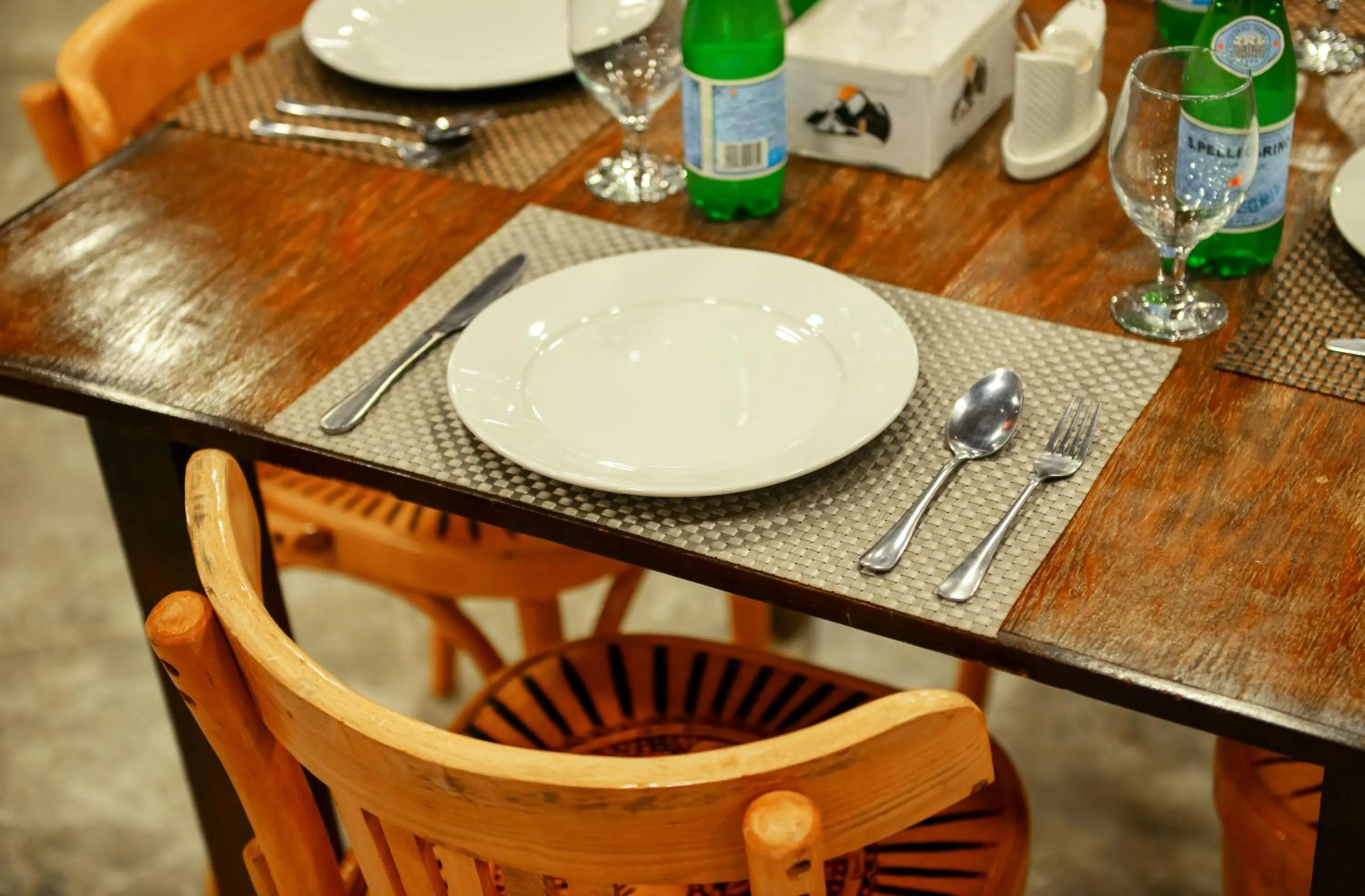 Food and drinks in Little Petra Bedouin Camp