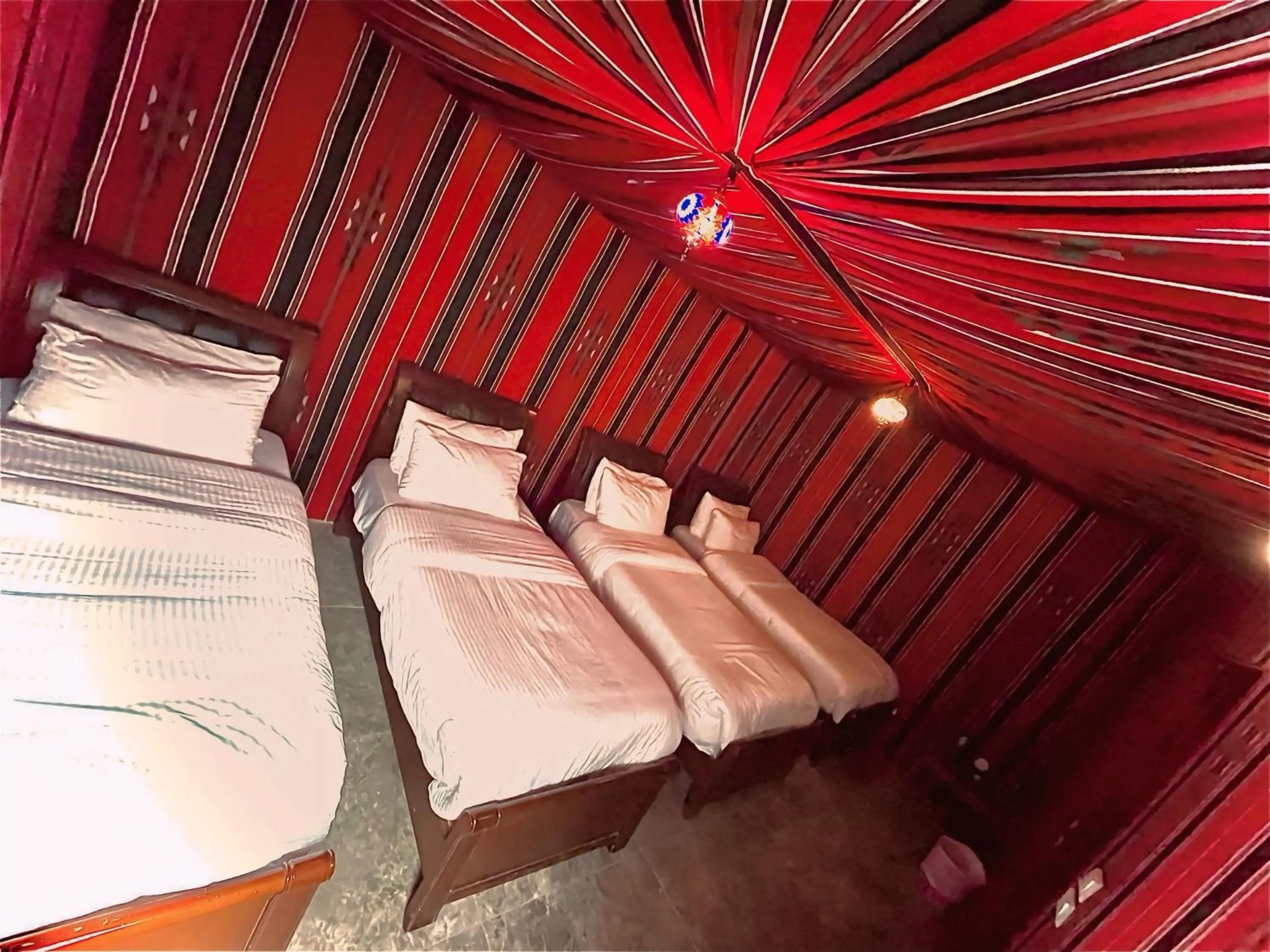 Photo of the whole room, Bed in Little Petra Bedouin Camp