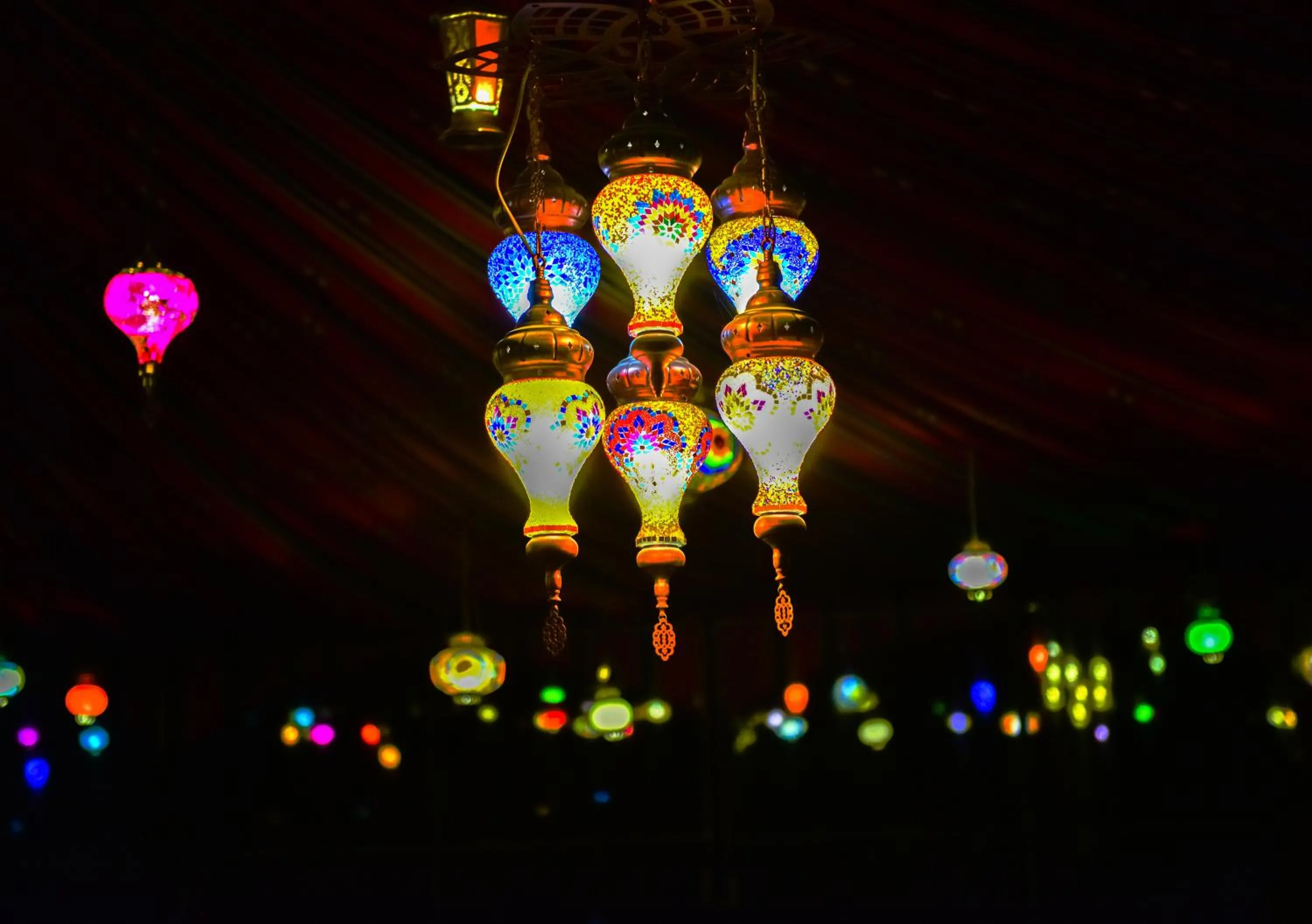 Night in Little Petra Bedouin Camp