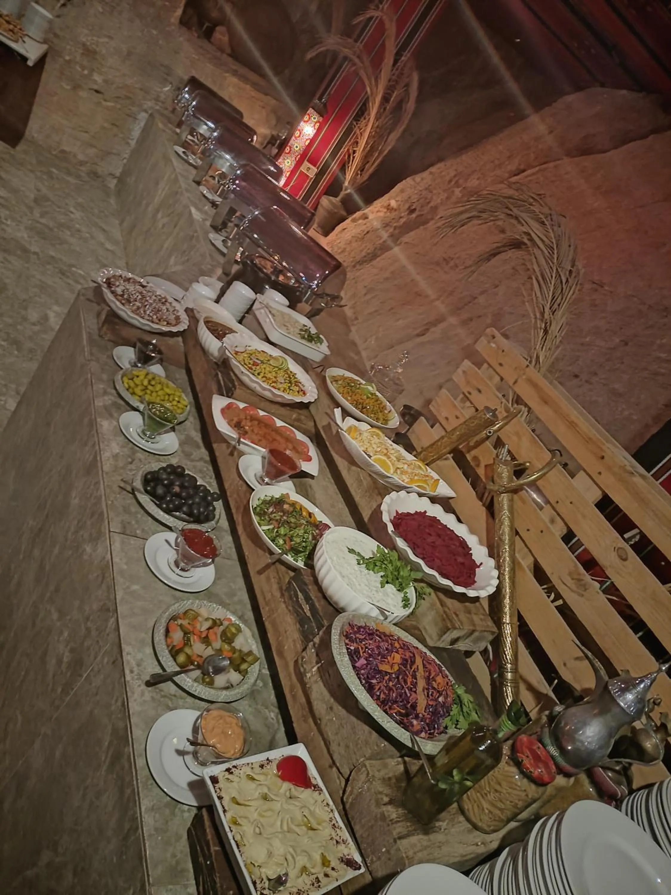 Food in Little Petra Bedouin Camp