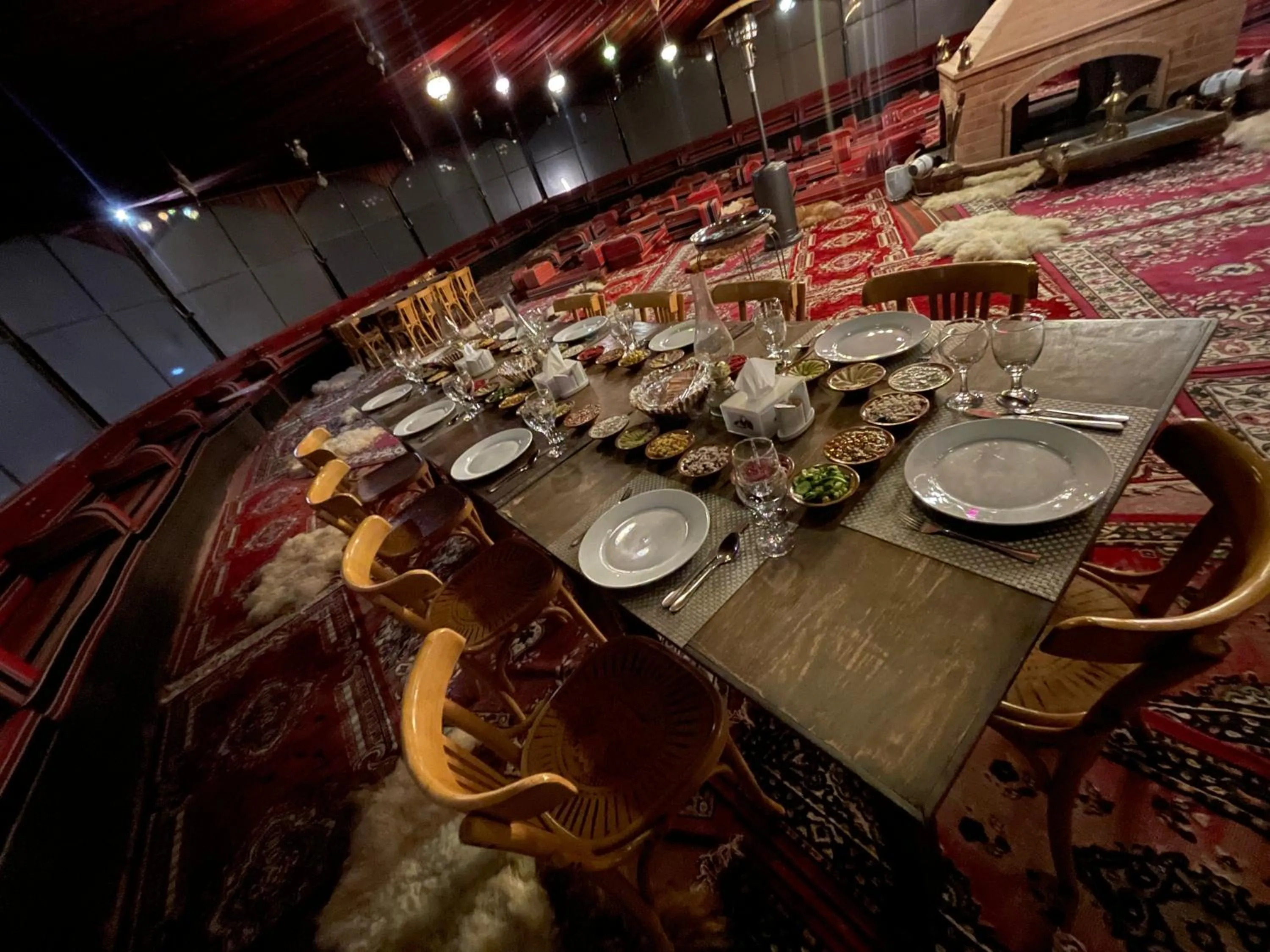 Restaurant/places to eat in Little Petra Bedouin Camp