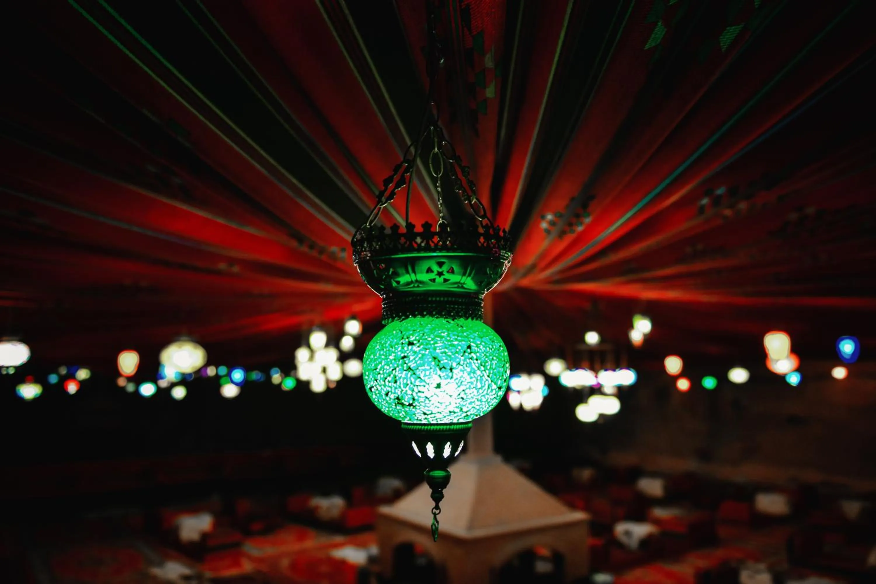 Decorative detail in Little Petra Bedouin Camp