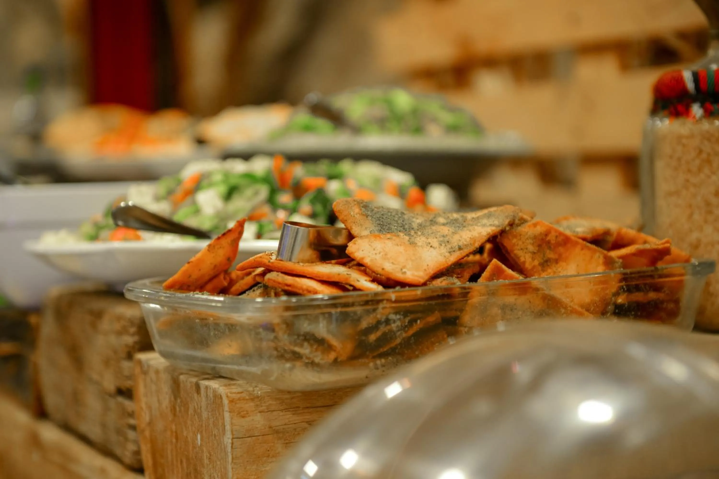 Food in Little Petra Bedouin Camp