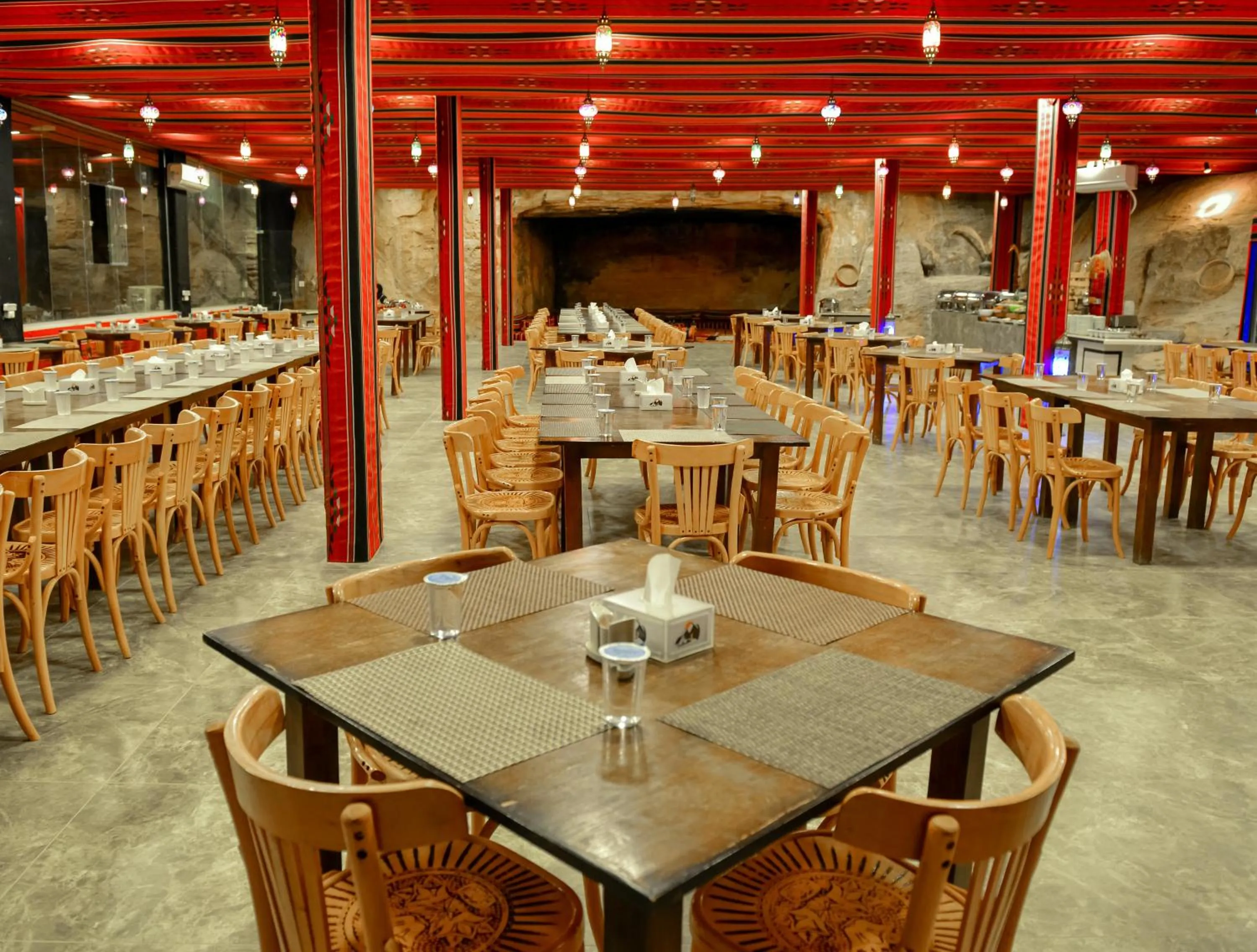 Restaurant/places to eat in Little Petra Bedouin Camp