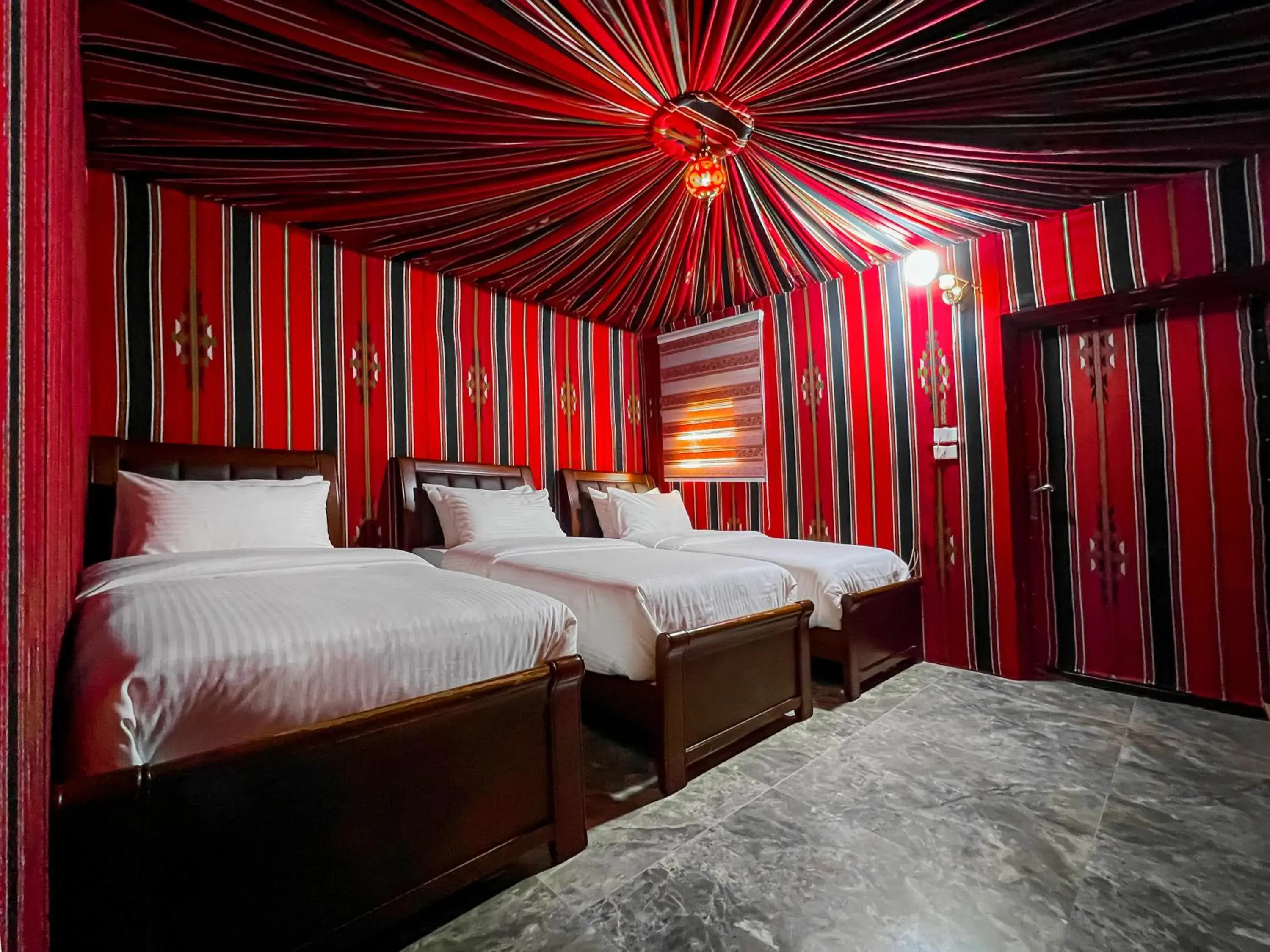 Deluxe Triple Tent in Little Petra Bedouin Camp Deluxe Triple Tent in Little Petra Bedouin Camp