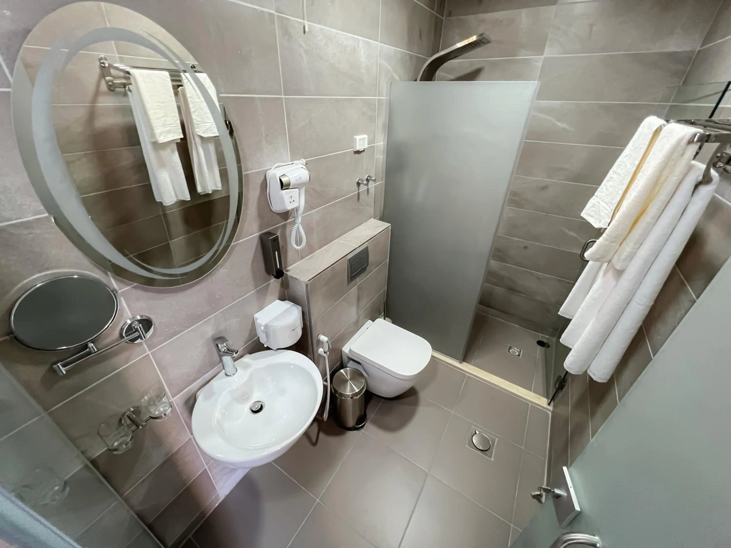 Bathroom in Little Petra Bedouin Camp