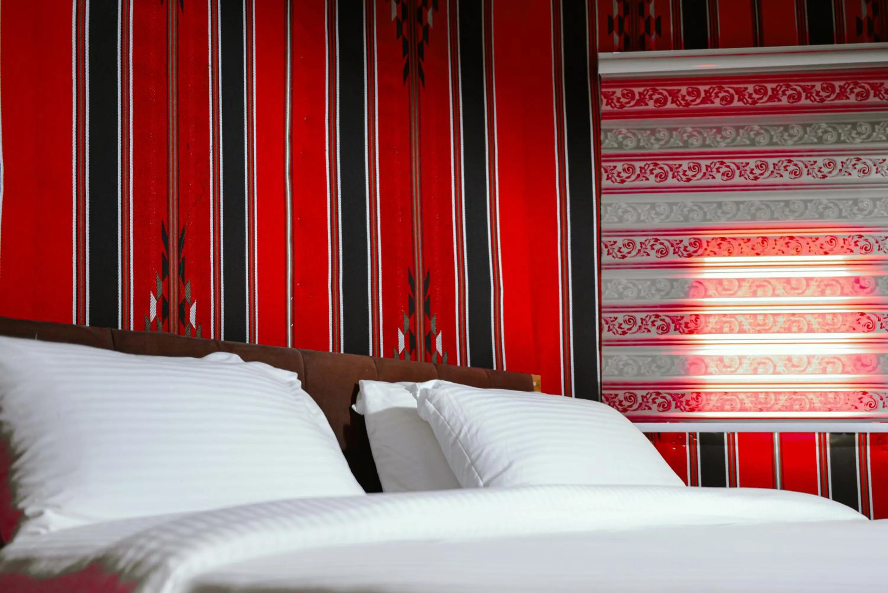 Photo of the whole room, Bed in Little Petra Bedouin Camp