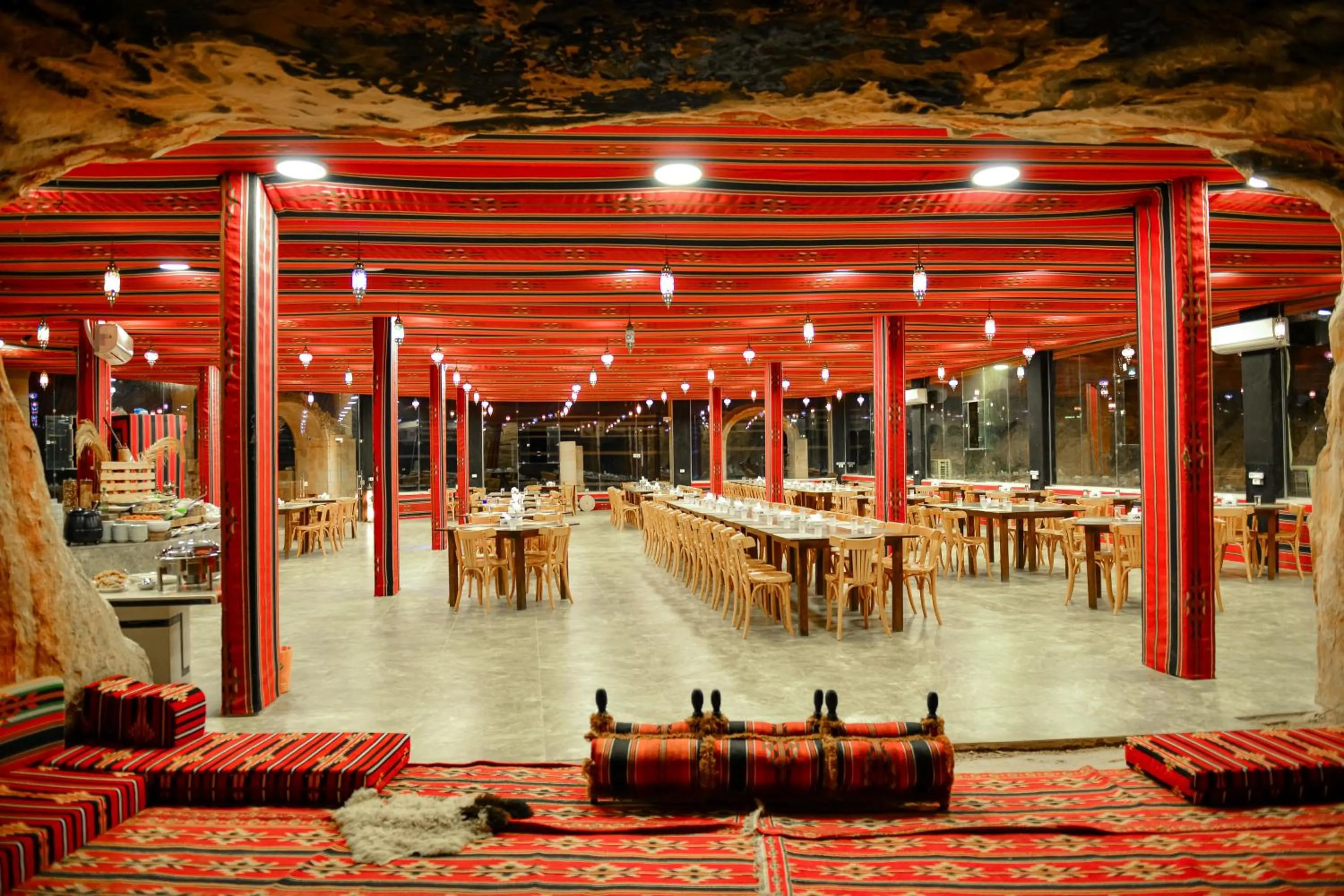 Restaurant/places to eat in Little Petra Bedouin Camp