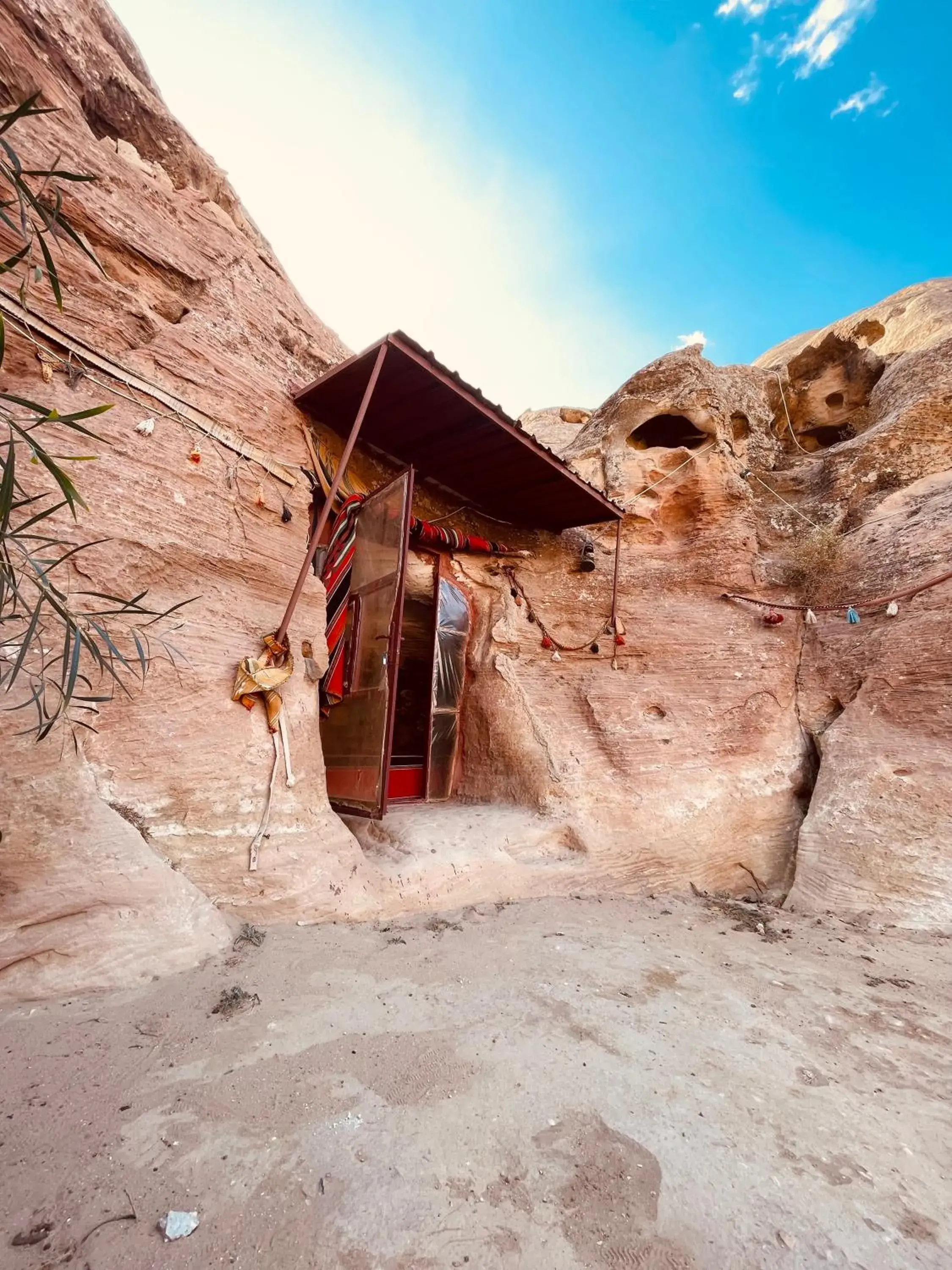 Bedouin Small Cave Room in Little Petra Bedouin Camp Bedouin Small Cave Room in Little Petra Bedouin Camp