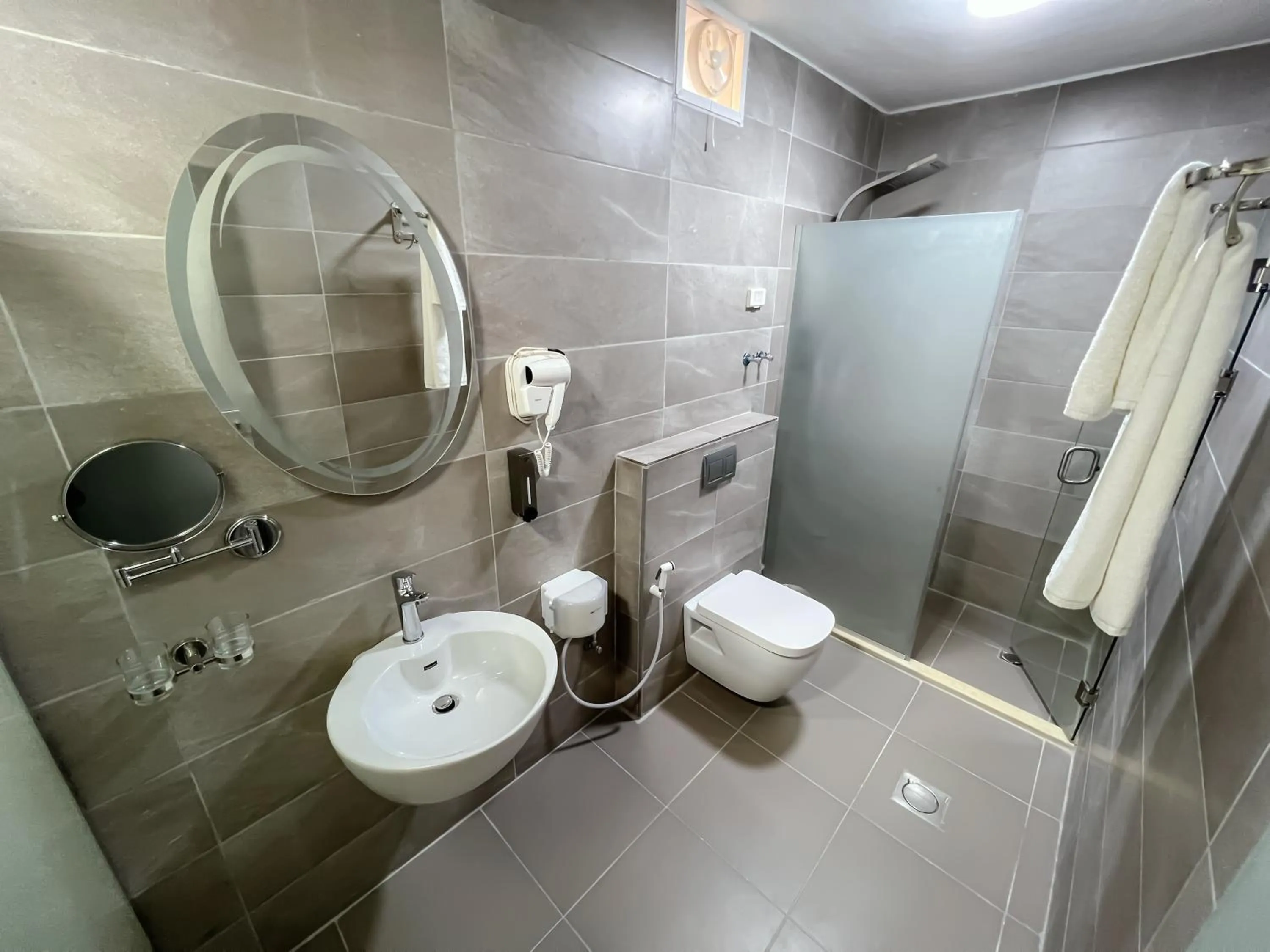 Bathroom in Little Petra Bedouin Camp