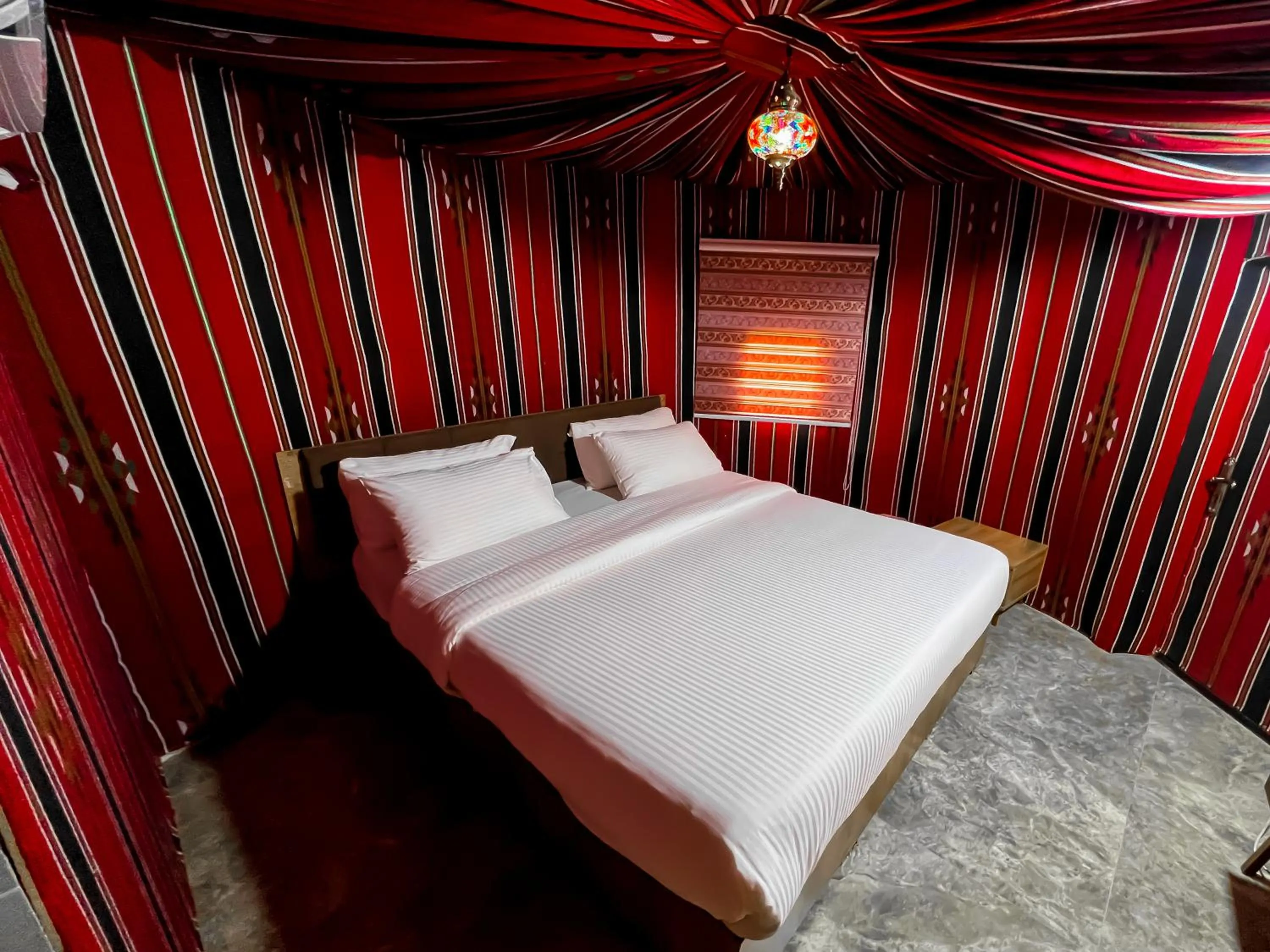 Photo of the whole room, Bed in Little Petra Bedouin Camp