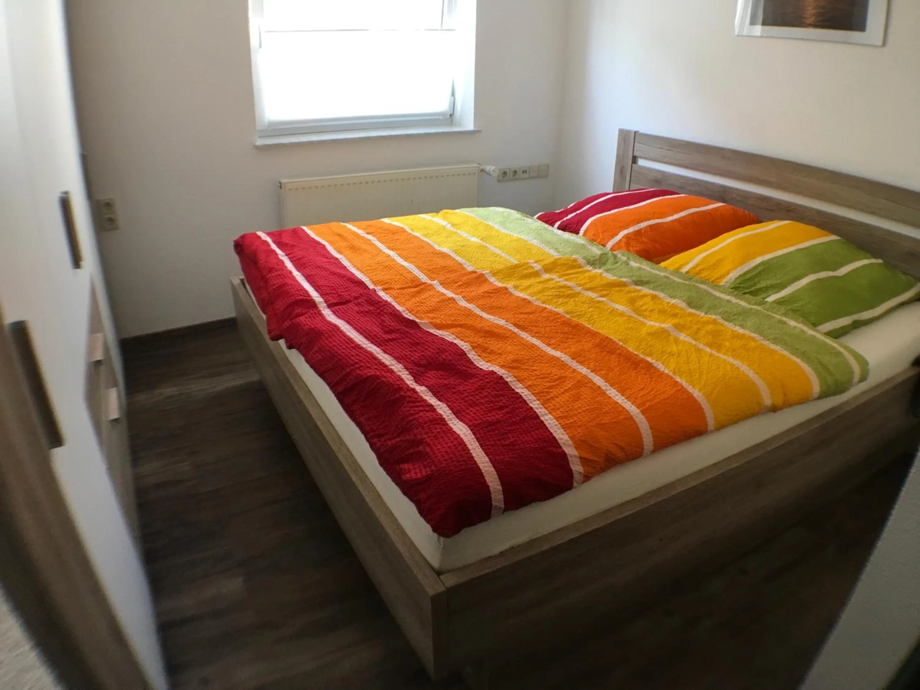Bedroom, Bed in Ferienwohnung Alte B3