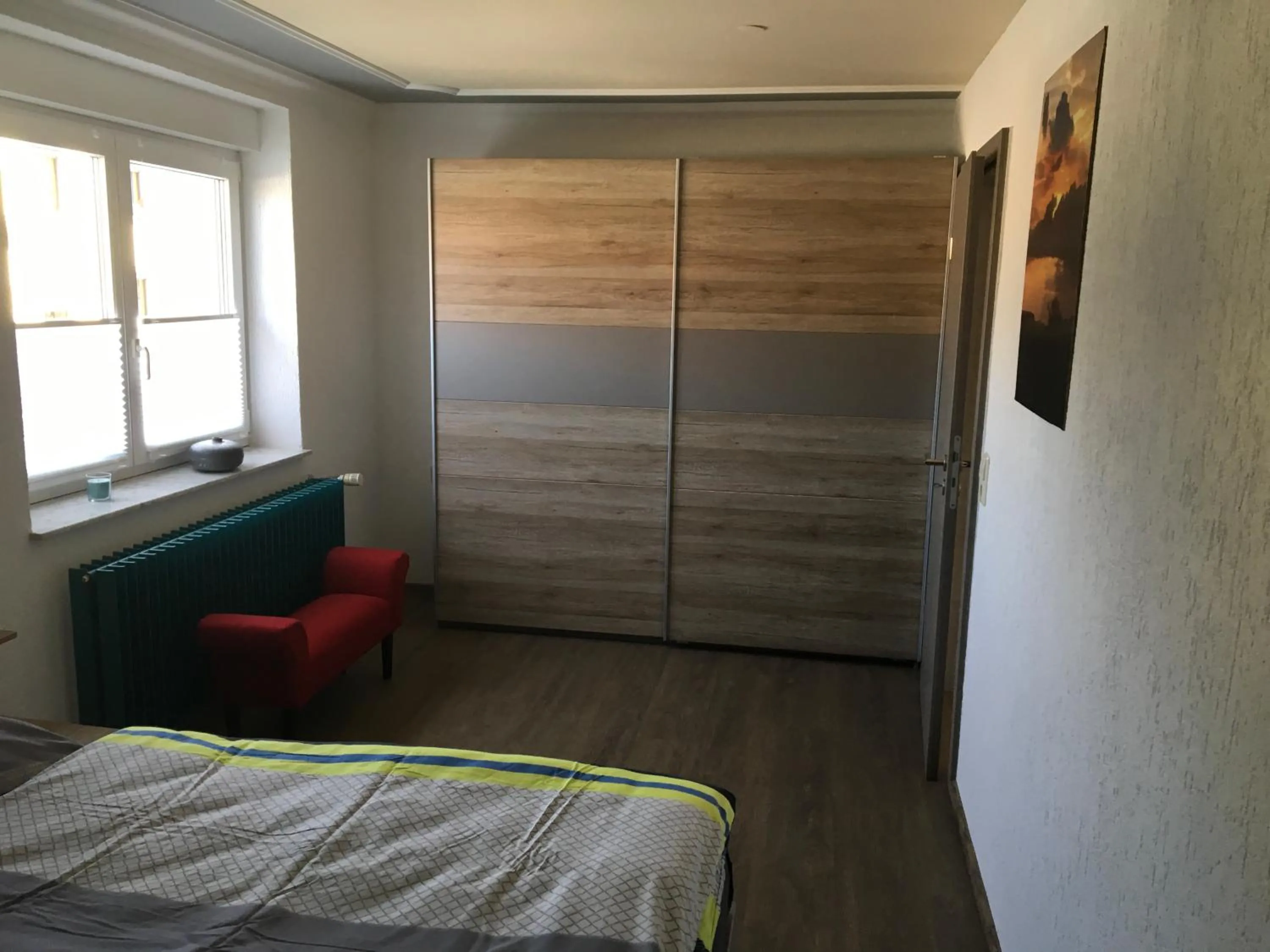 Bedroom, Bed in Ferienwohnung Alte B3