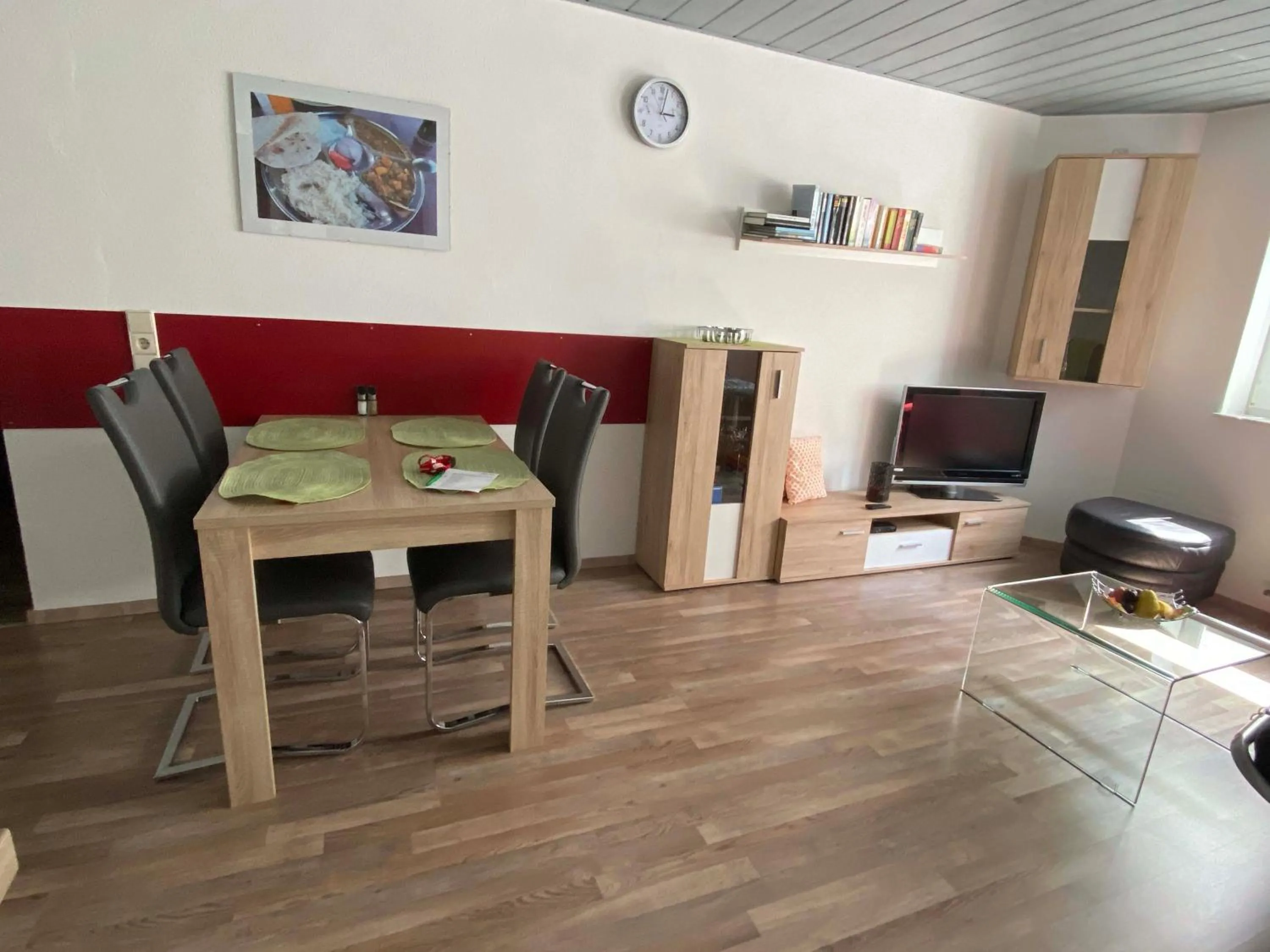 Dining area in Ferienwohnung Alte B3