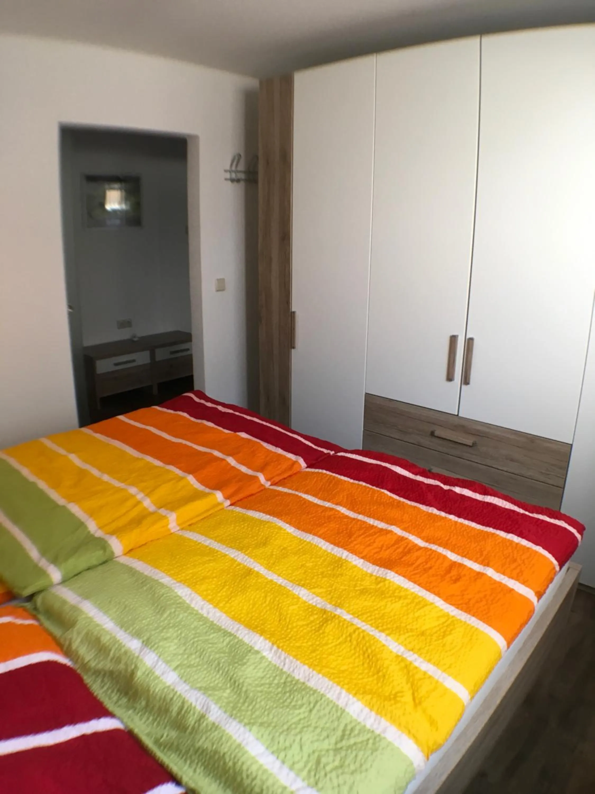 Bedroom, Bed in Ferienwohnung Alte B3