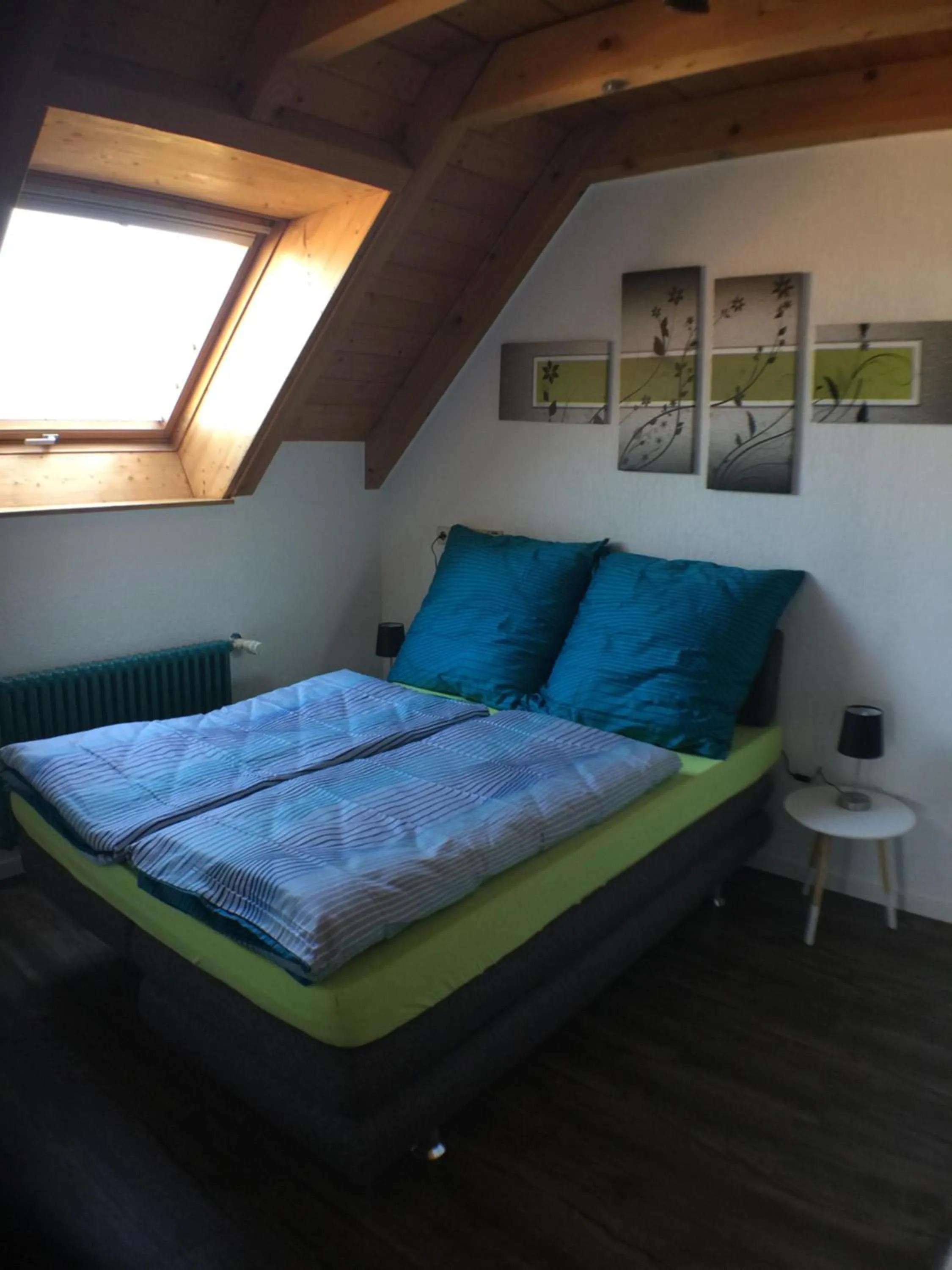 Bedroom, Bed in Ferienwohnung Alte B3