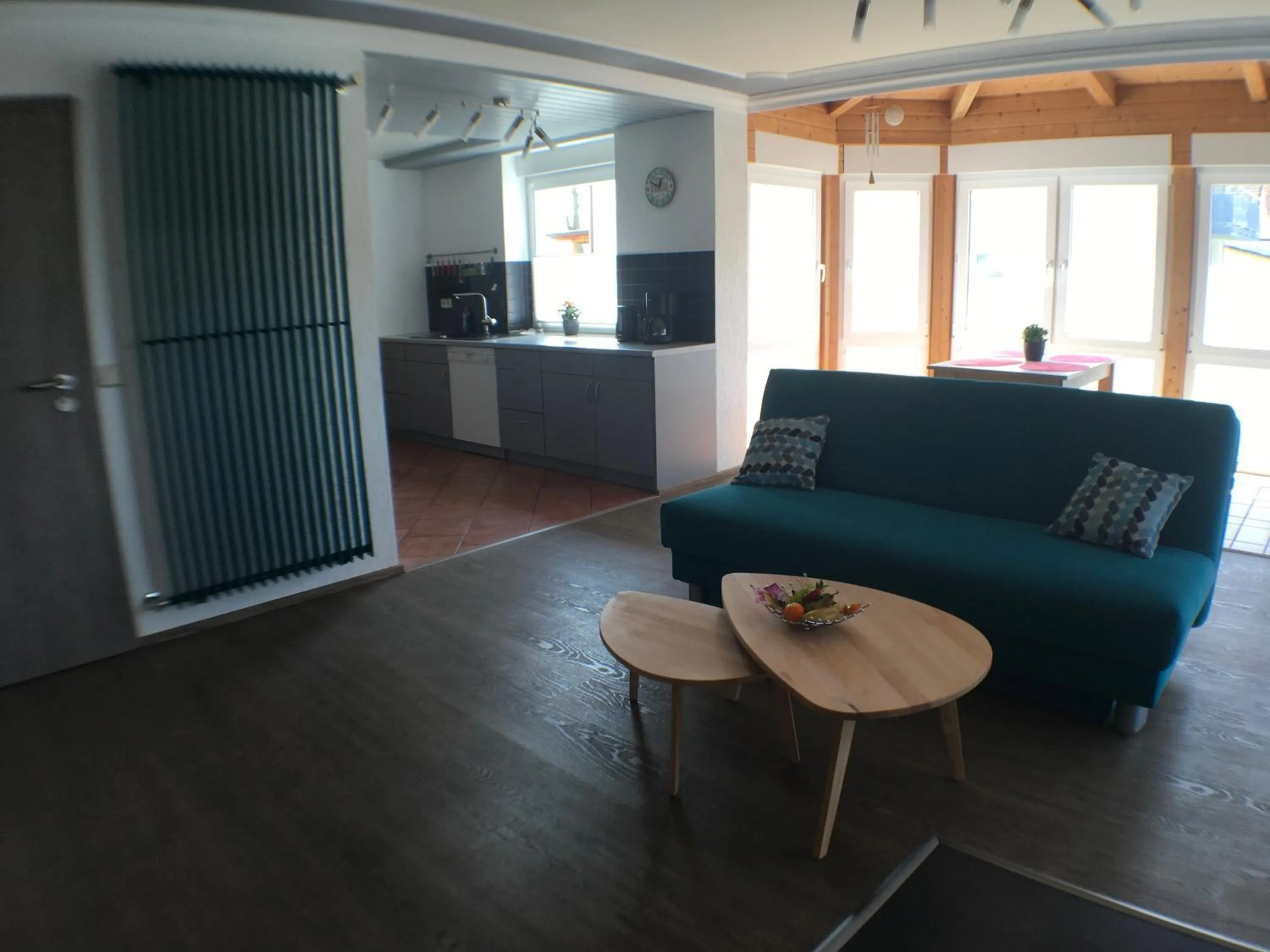 Kitchen or kitchenette in Ferienwohnung Alte B3