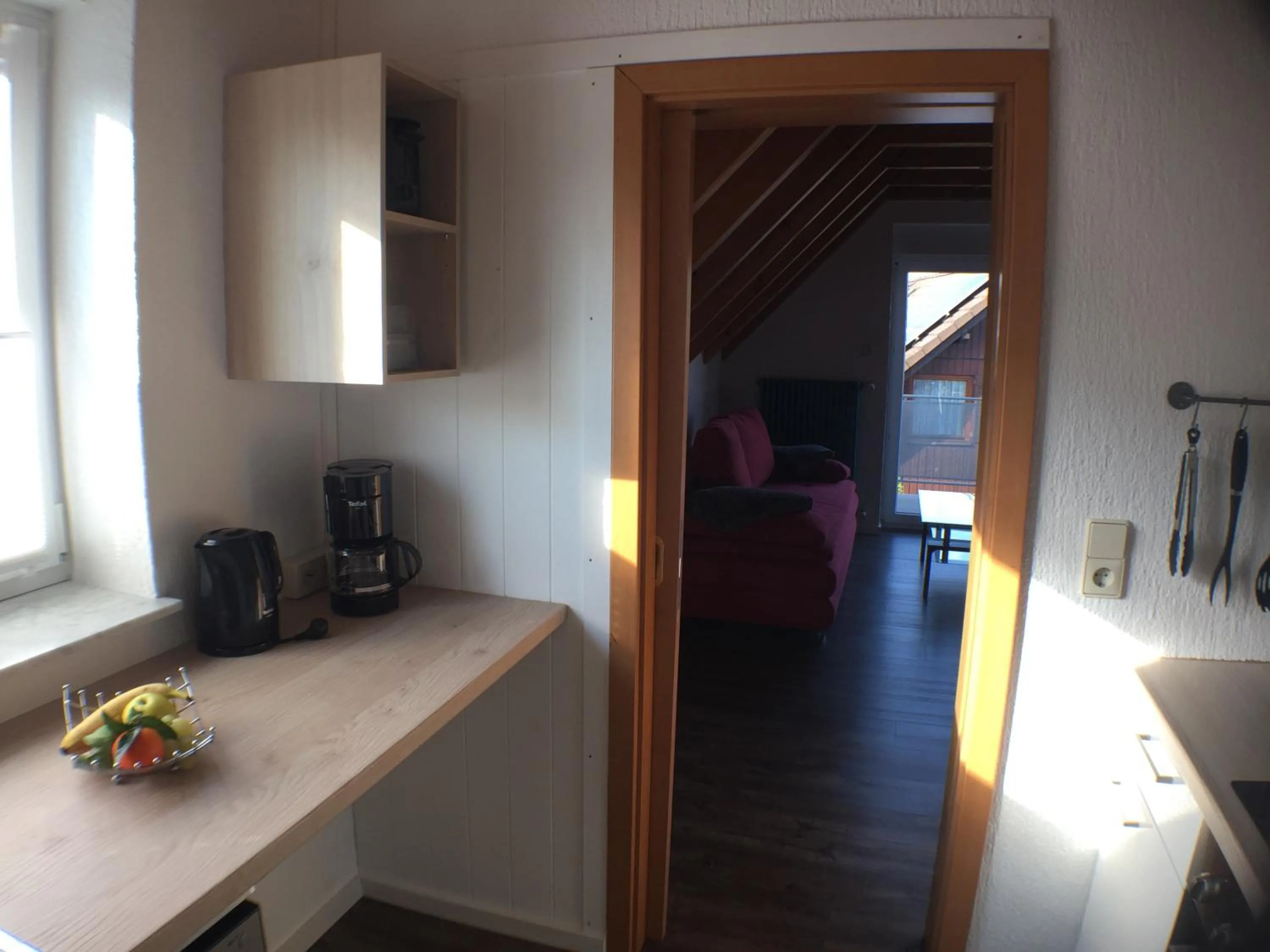 Kitchen or kitchenette in Ferienwohnung Alte B3