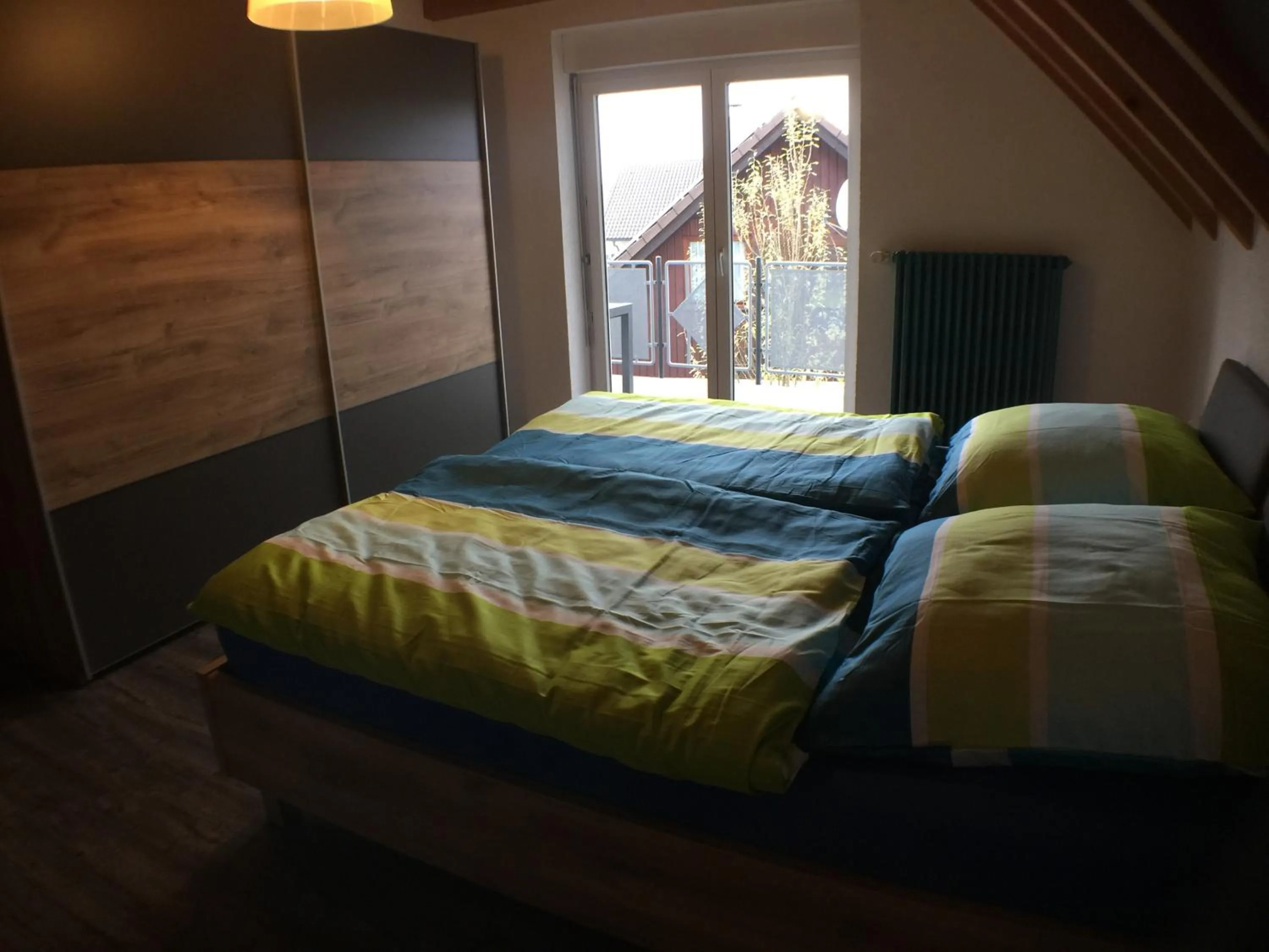 Bedroom, Bed in Ferienwohnung Alte B3