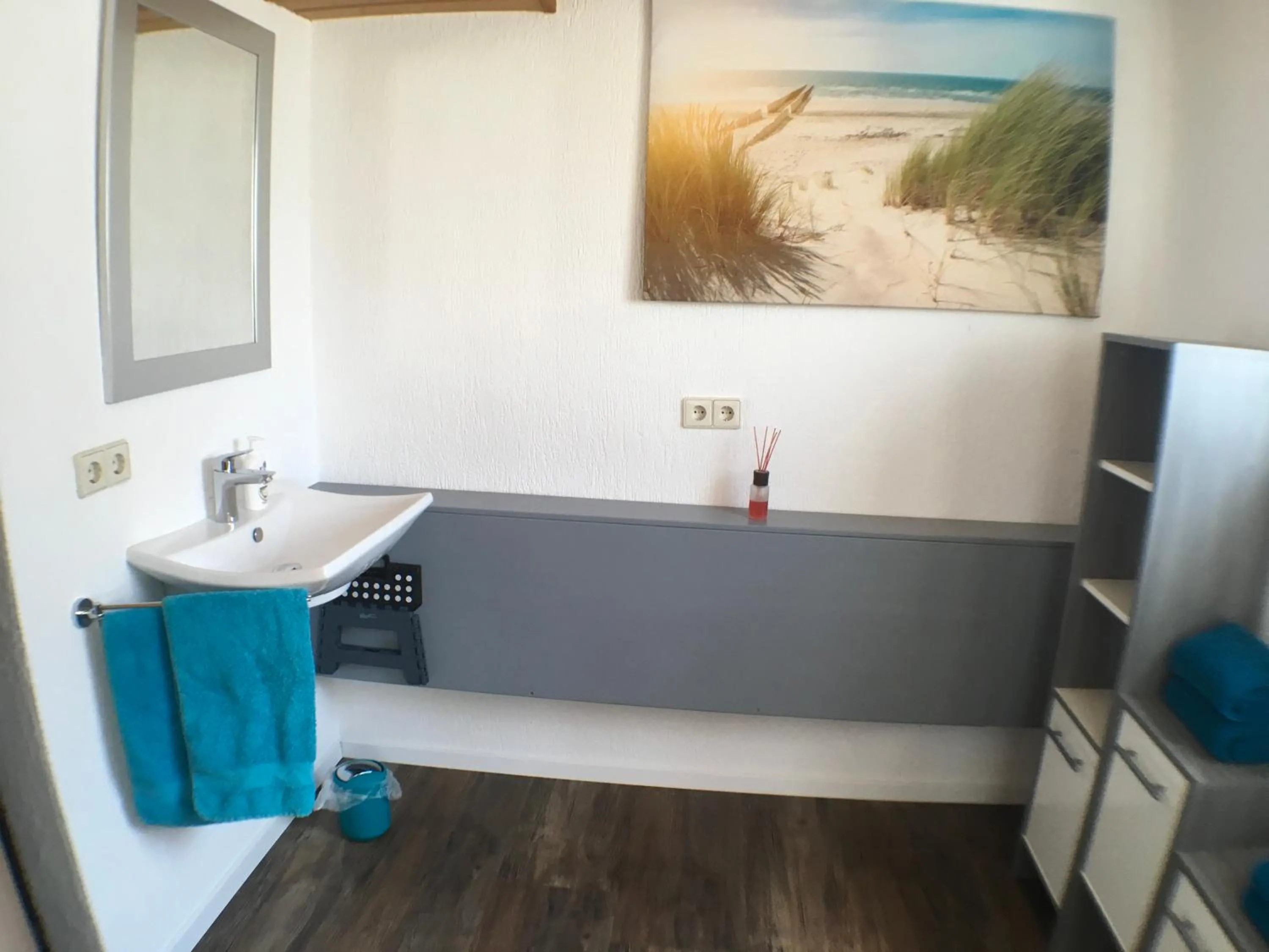 Bathroom in Ferienwohnung Alte B3