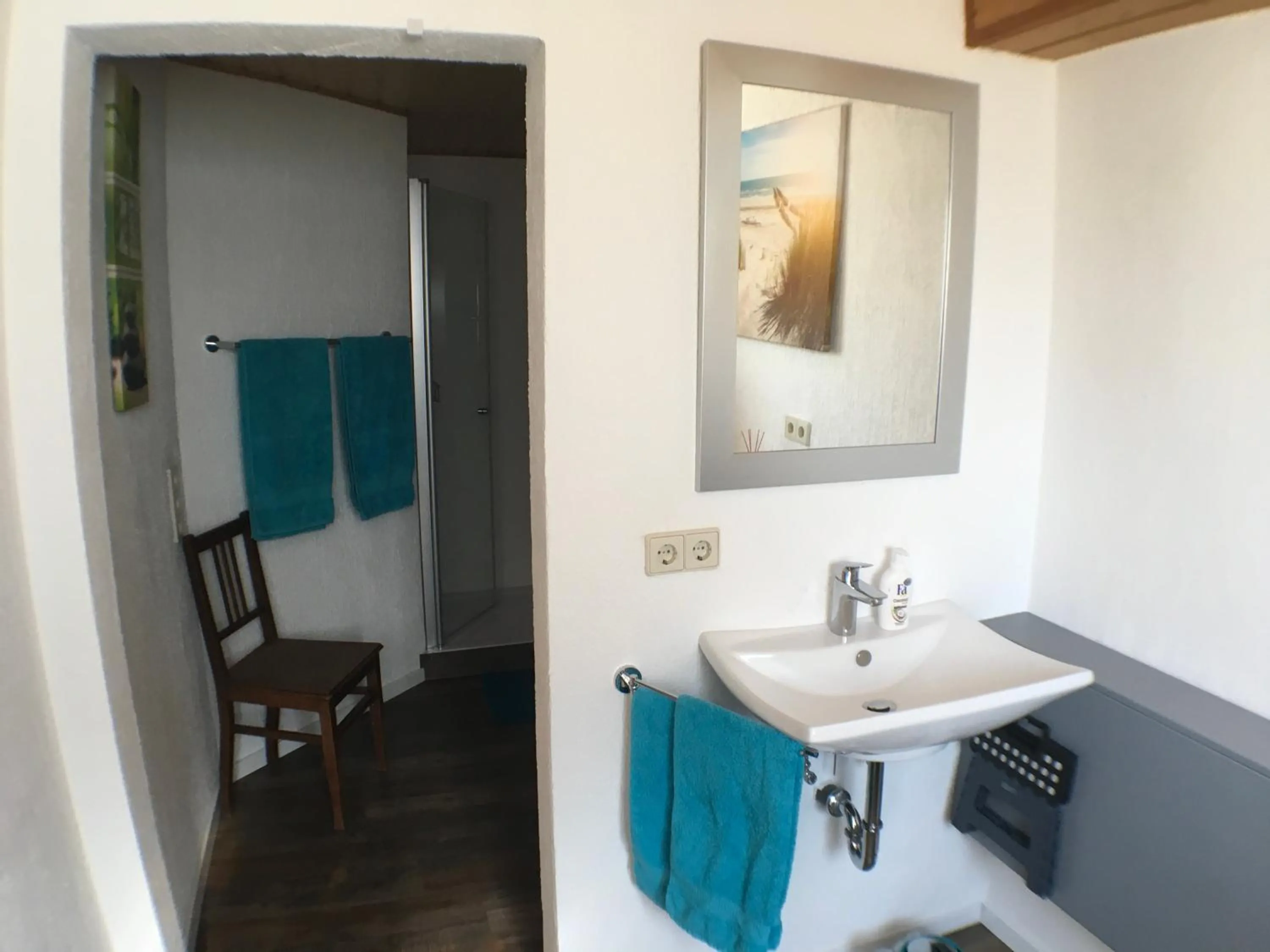 Bathroom in Ferienwohnung Alte B3
