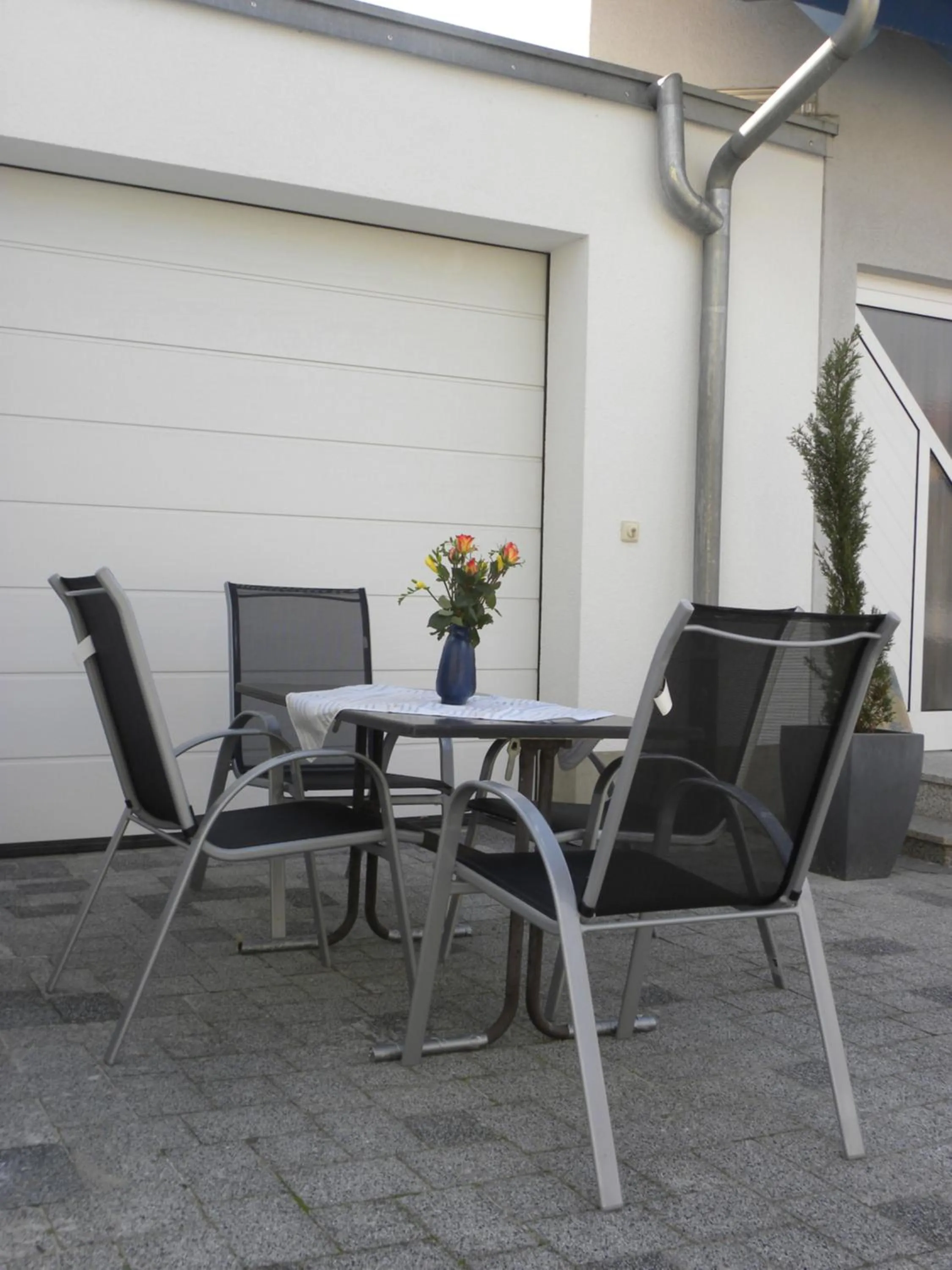 Patio in Ferienwohnung Alte B3