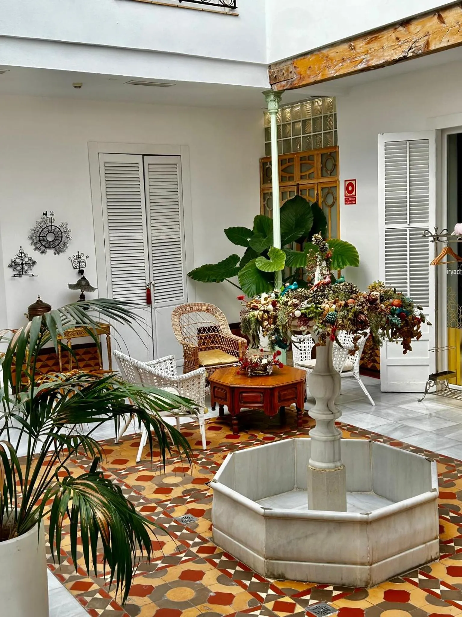 Patio in Hotel Madinat