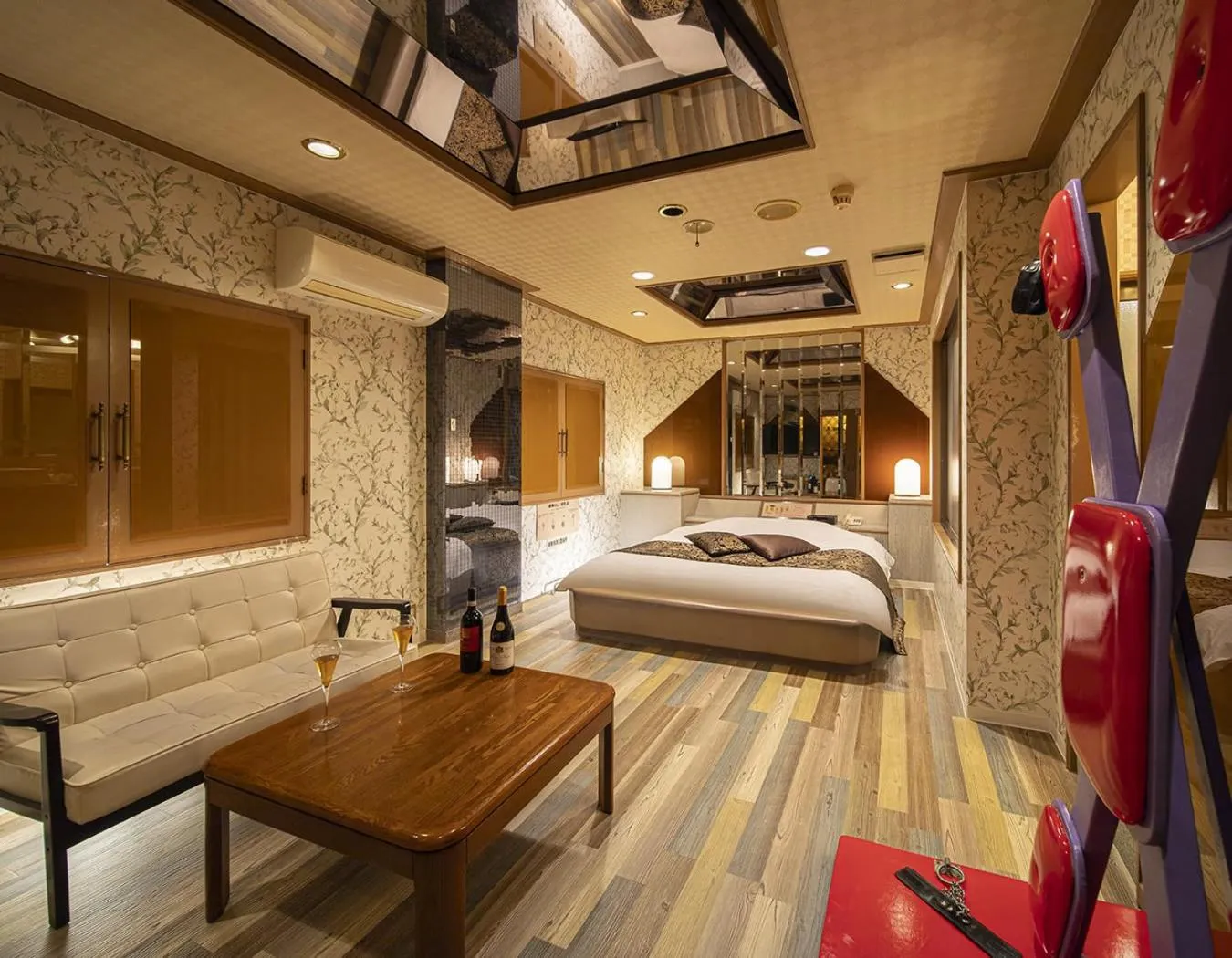 Bed in Hotel Jardin de Fleurs (Adult Only)