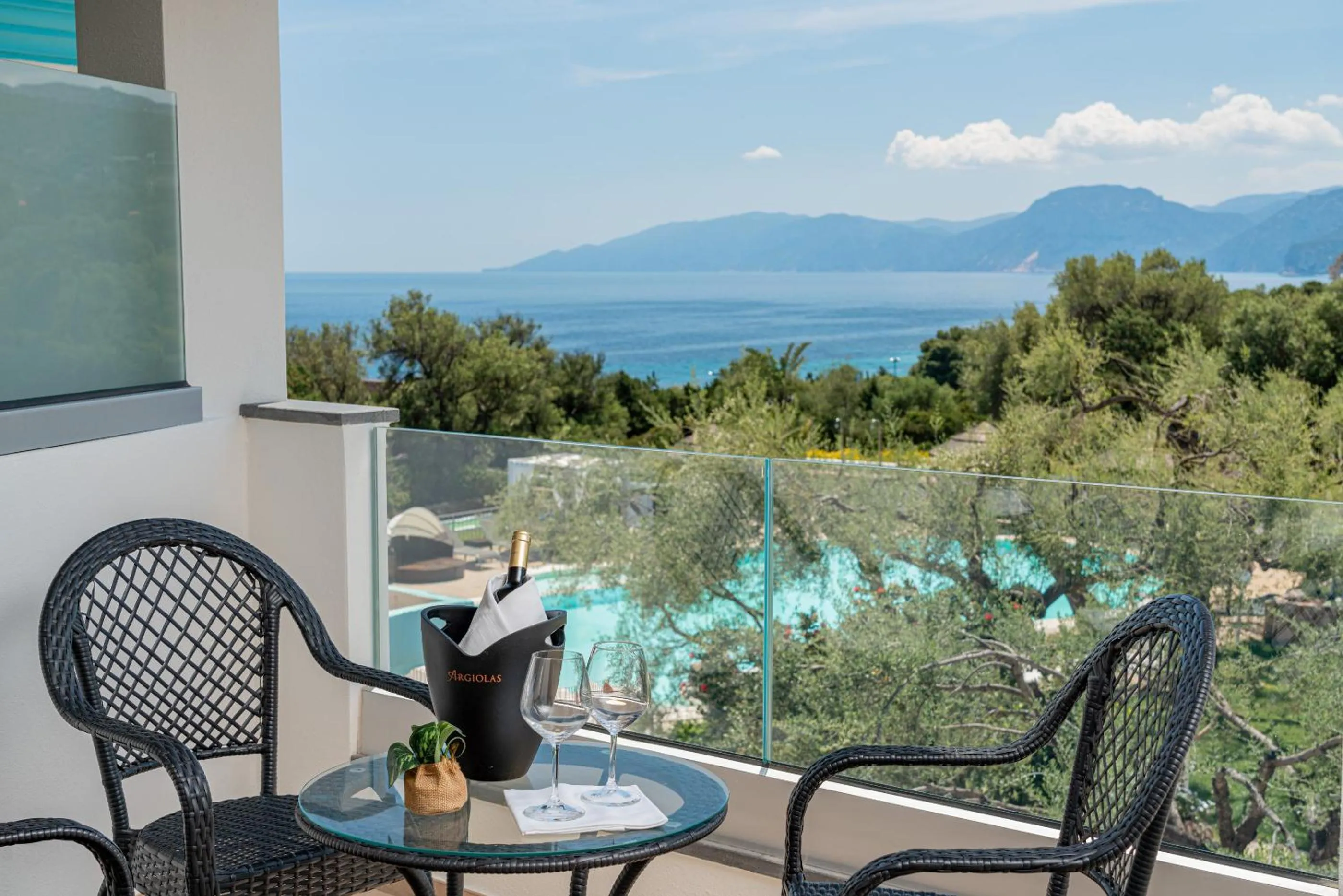 Balcony/Terrace in I Ginepri Hotel